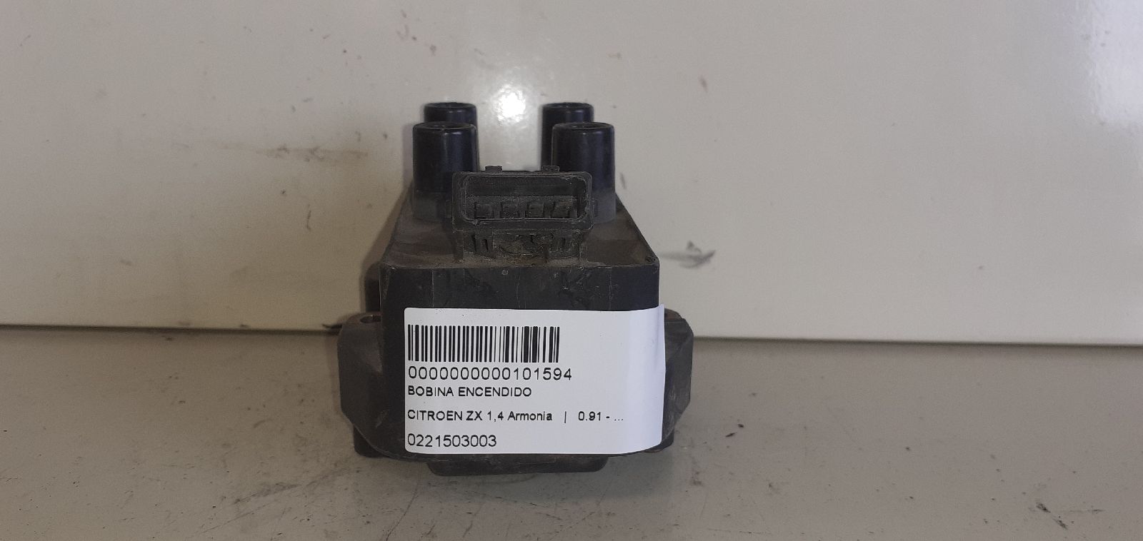 RENAULT ZX 1 generation (1991-1997) High Voltage Ignition Coil 0221503003 25280988