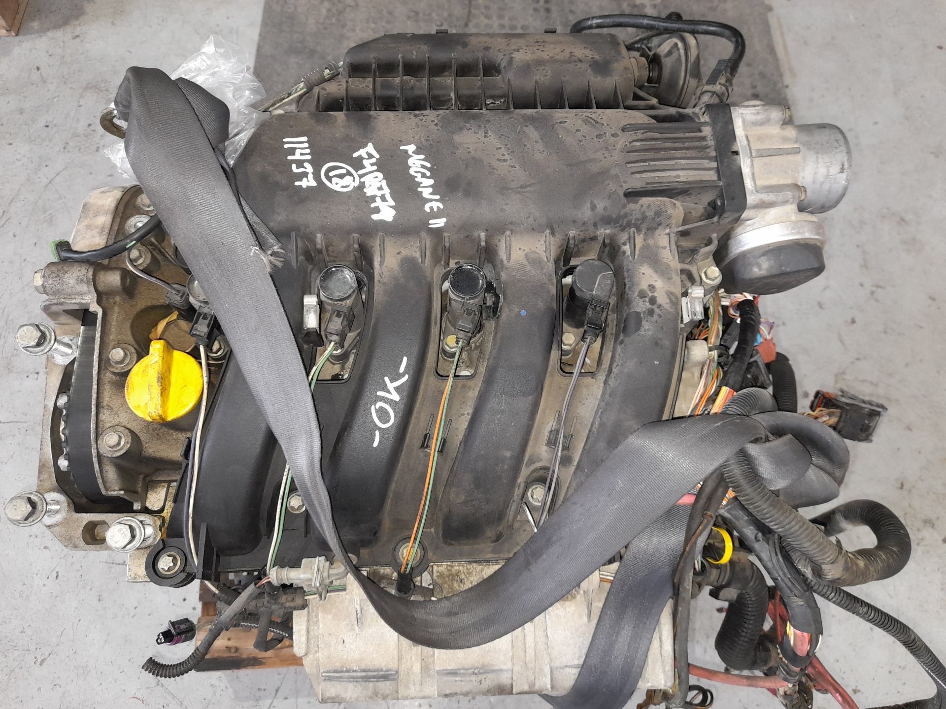 VAUXHALL Megane 2 generation (2002-2012) Двигатель F4R770 23838455