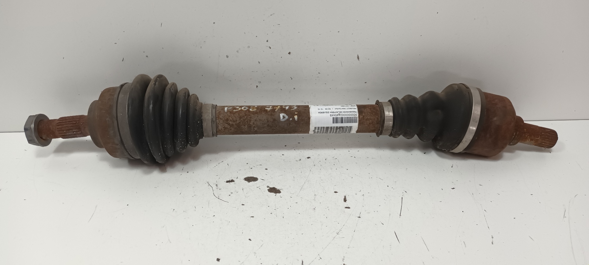 PEUGEOT 308 T7 (2007-2015) Front Left Driveshaft 9661107380 25275289