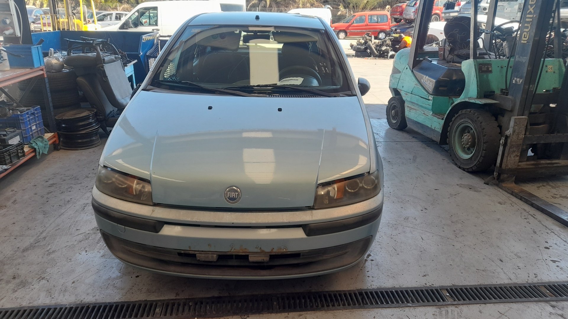 FIAT Punto 3 generation (2005-2020) Priekšējais labais spārns AZUL 22348880