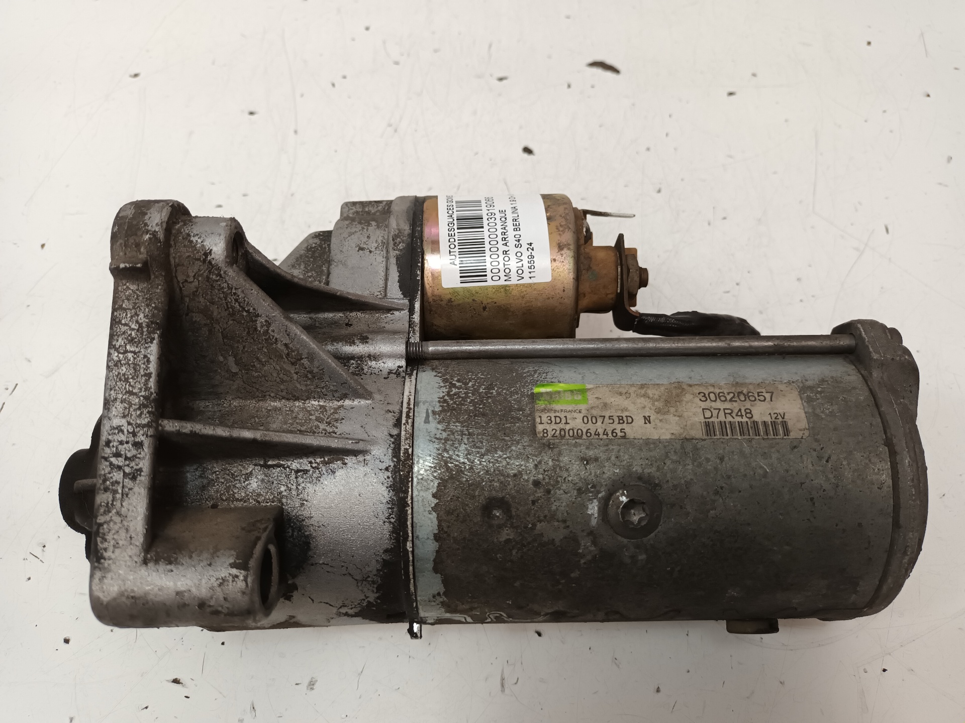 PEUGEOT S40 1 generation (1996-2004) Startmotor 8200064465 24772483