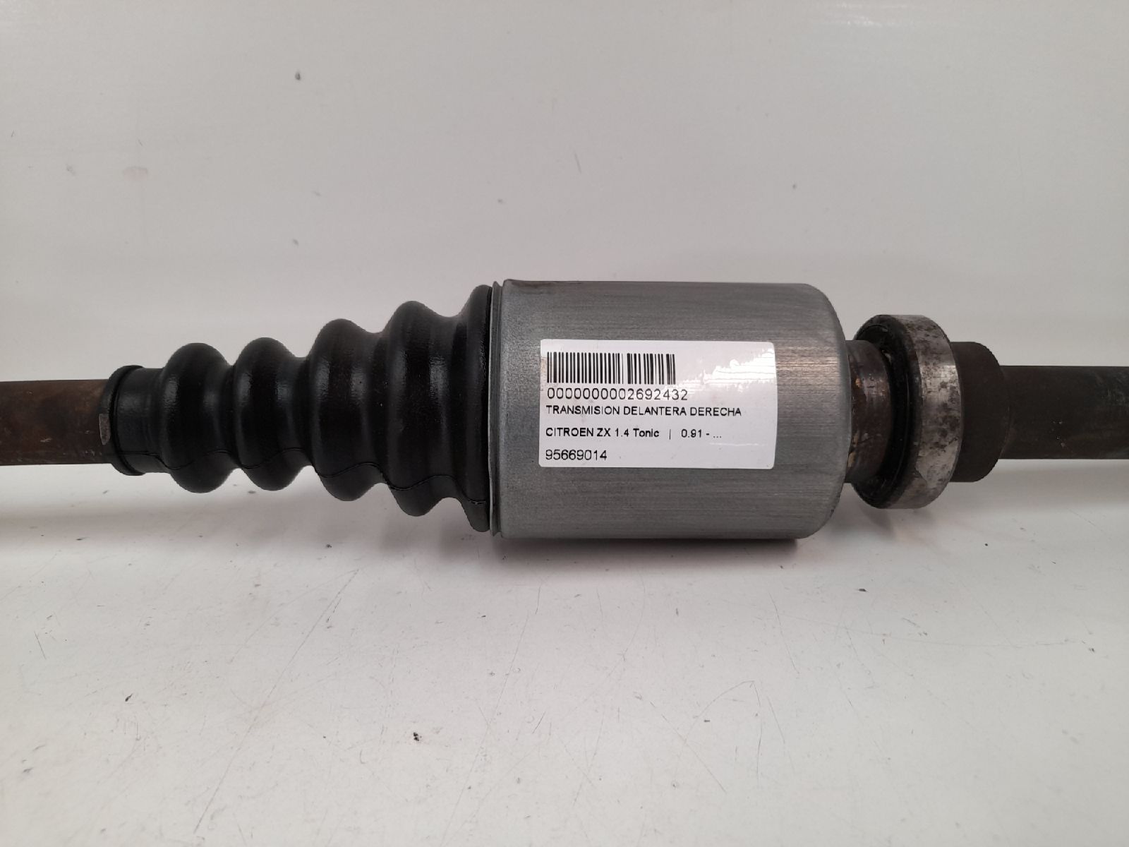 RENAULT ZX 1 generation (1991-1997) Front Right Driveshaft 95669014 25274580
