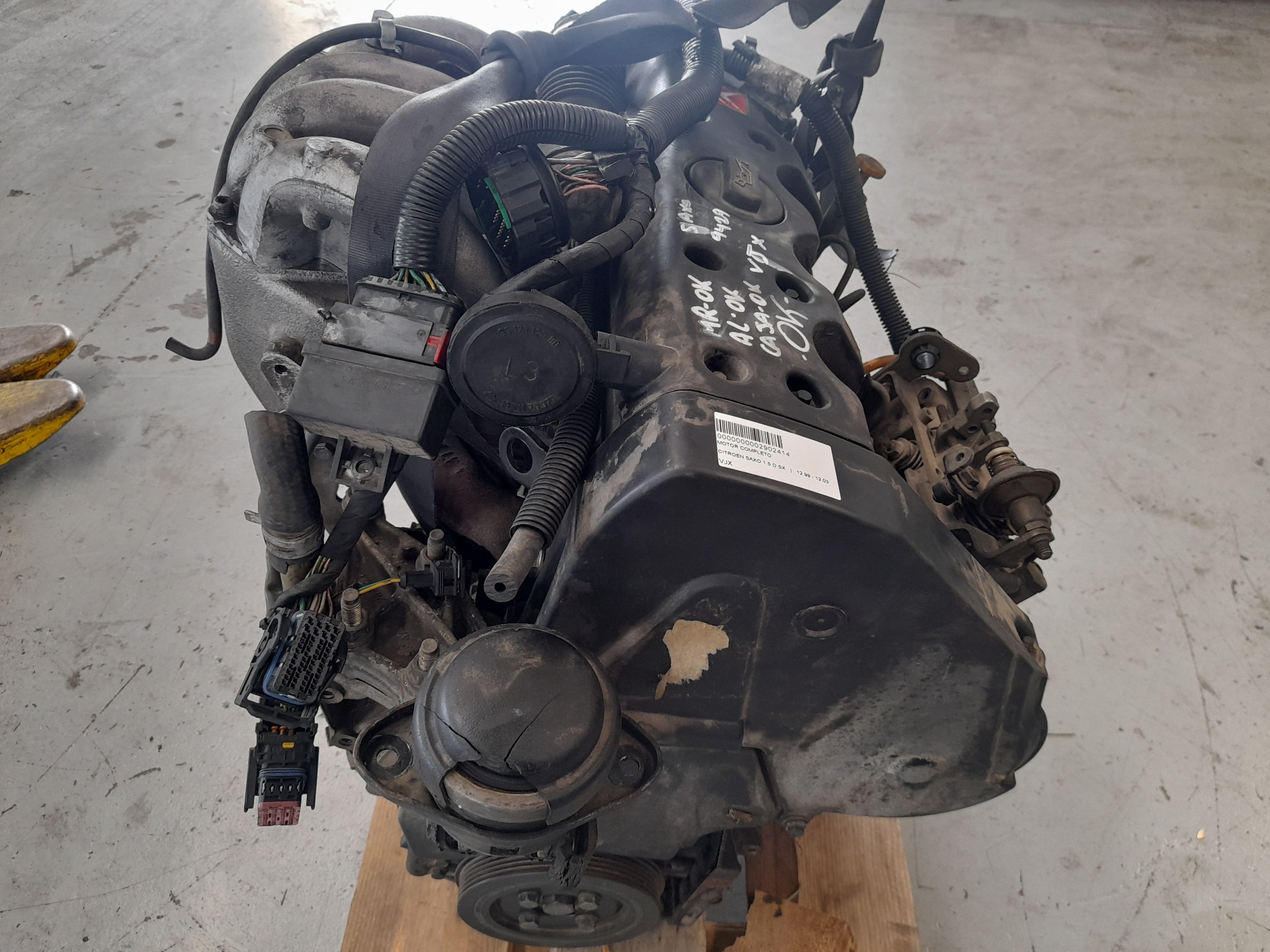 FORD Saxo 2 generation (1996-2004) Engine VJX 22053118