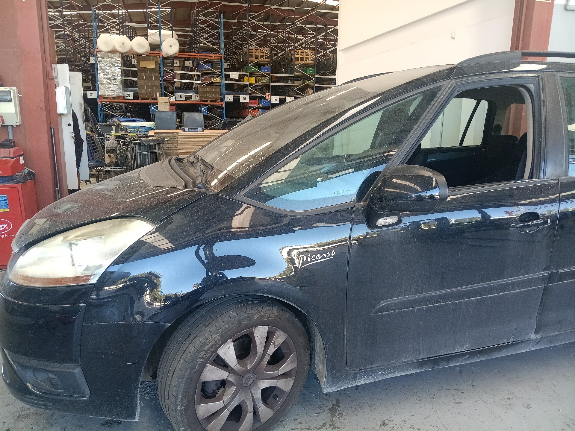 TOYOTA C4 Picasso 1 generation (2006-2013) Ușă spate stânga NEGRO 24578157