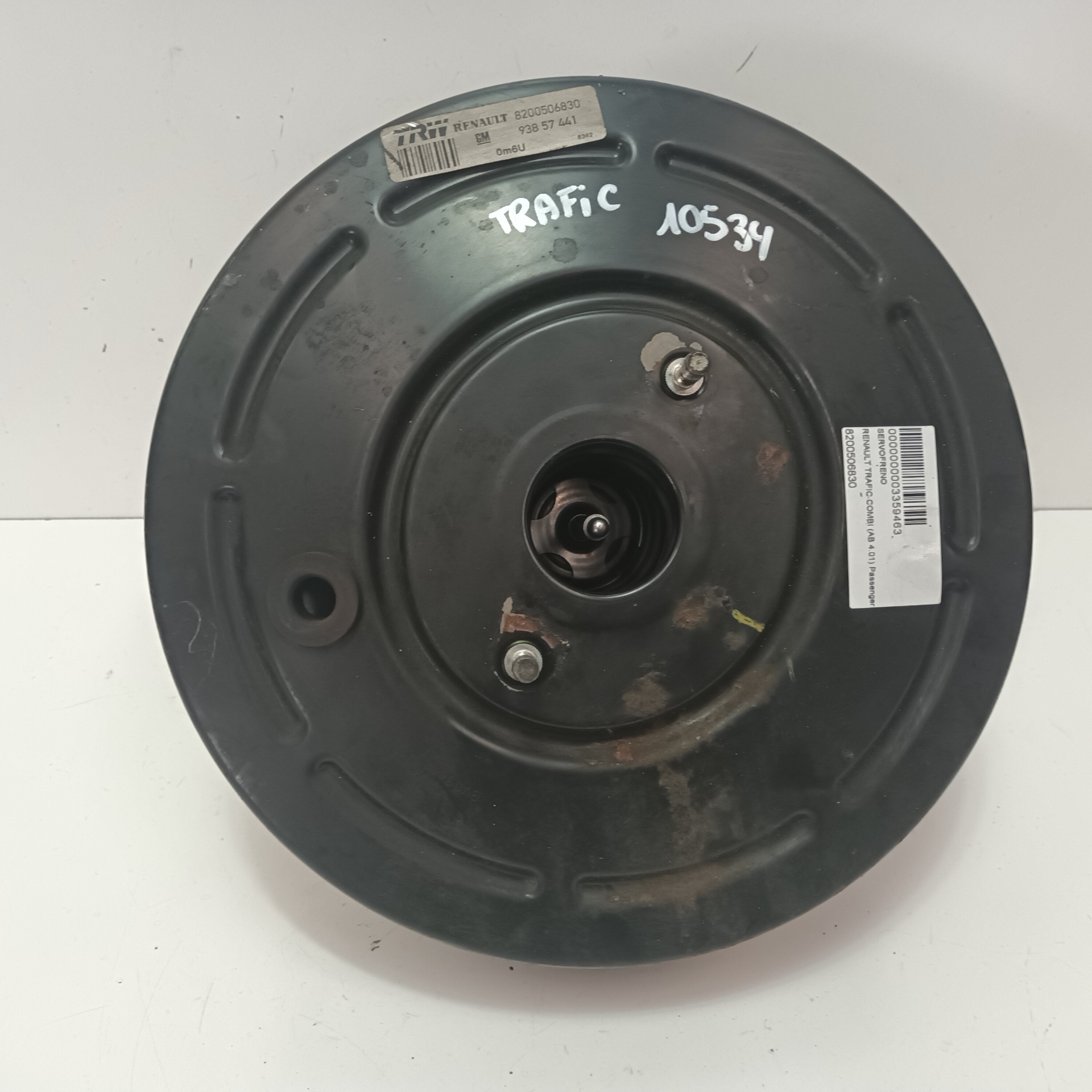 RENAULT Trafic 2 generation (2001-2015) Brake Servo Booster 8200506830 23894450