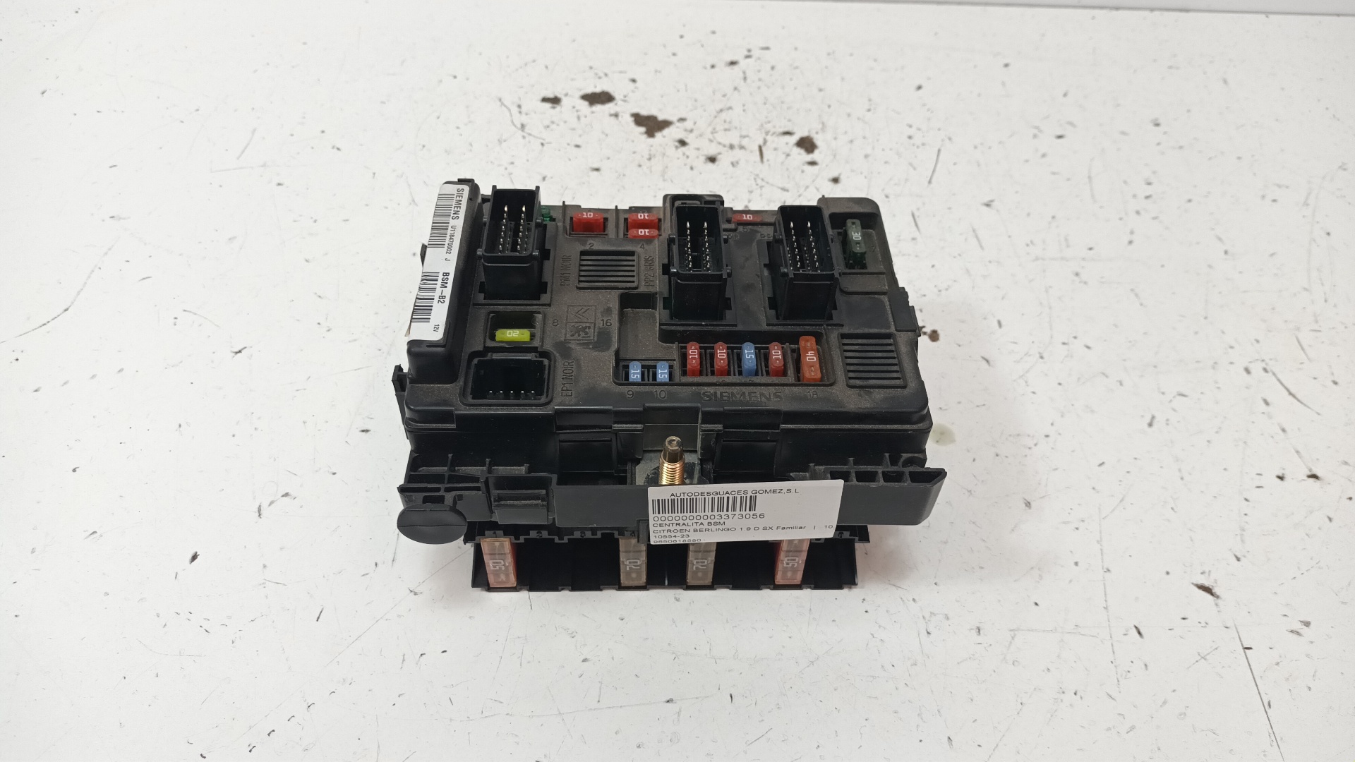 RENAULT Berlingo 1 generation (1996-2012) Other Control Units 9650618580, U118470002 25277026