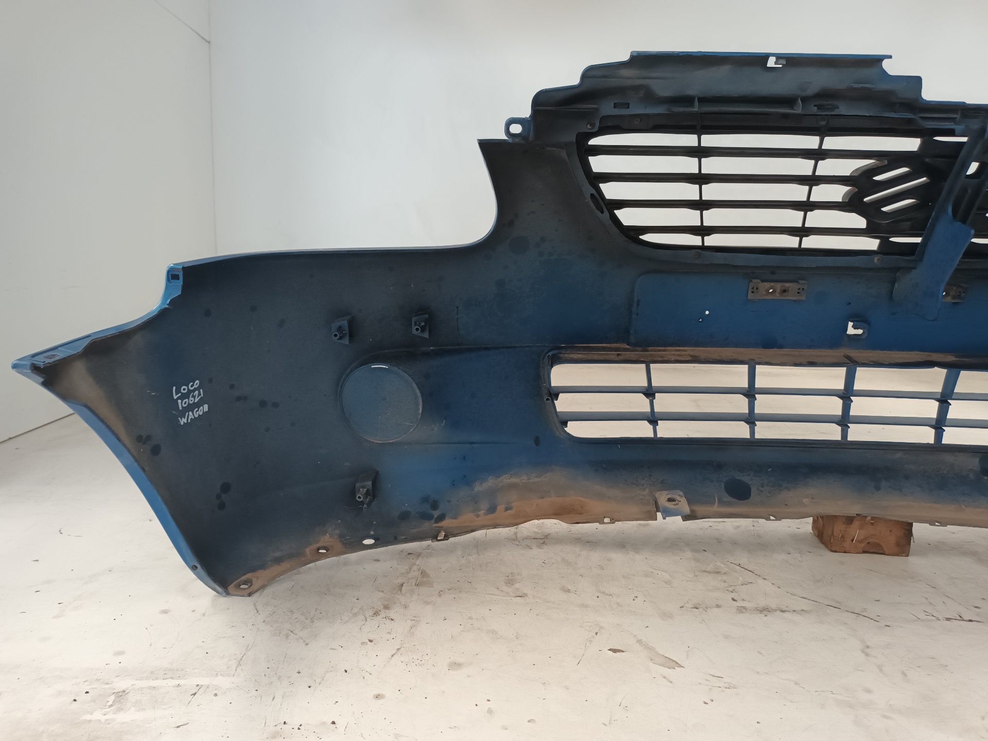 JAGUAR 2 generation (2004-2010) Front Bumper AZUL 25035477