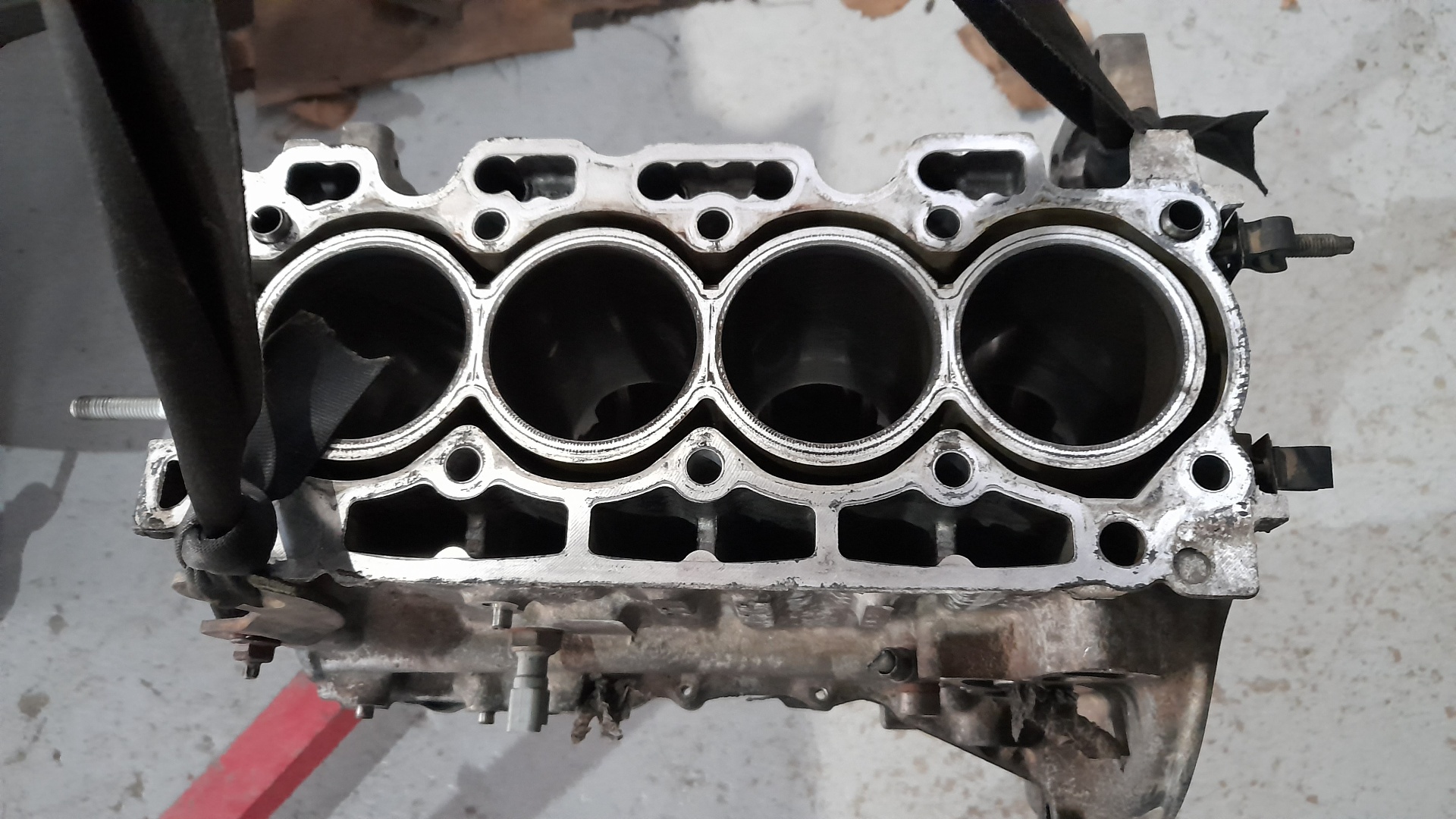 CITROËN C4 Picasso 1 generation (2006-2013) Engine Block 9HZ 22035178