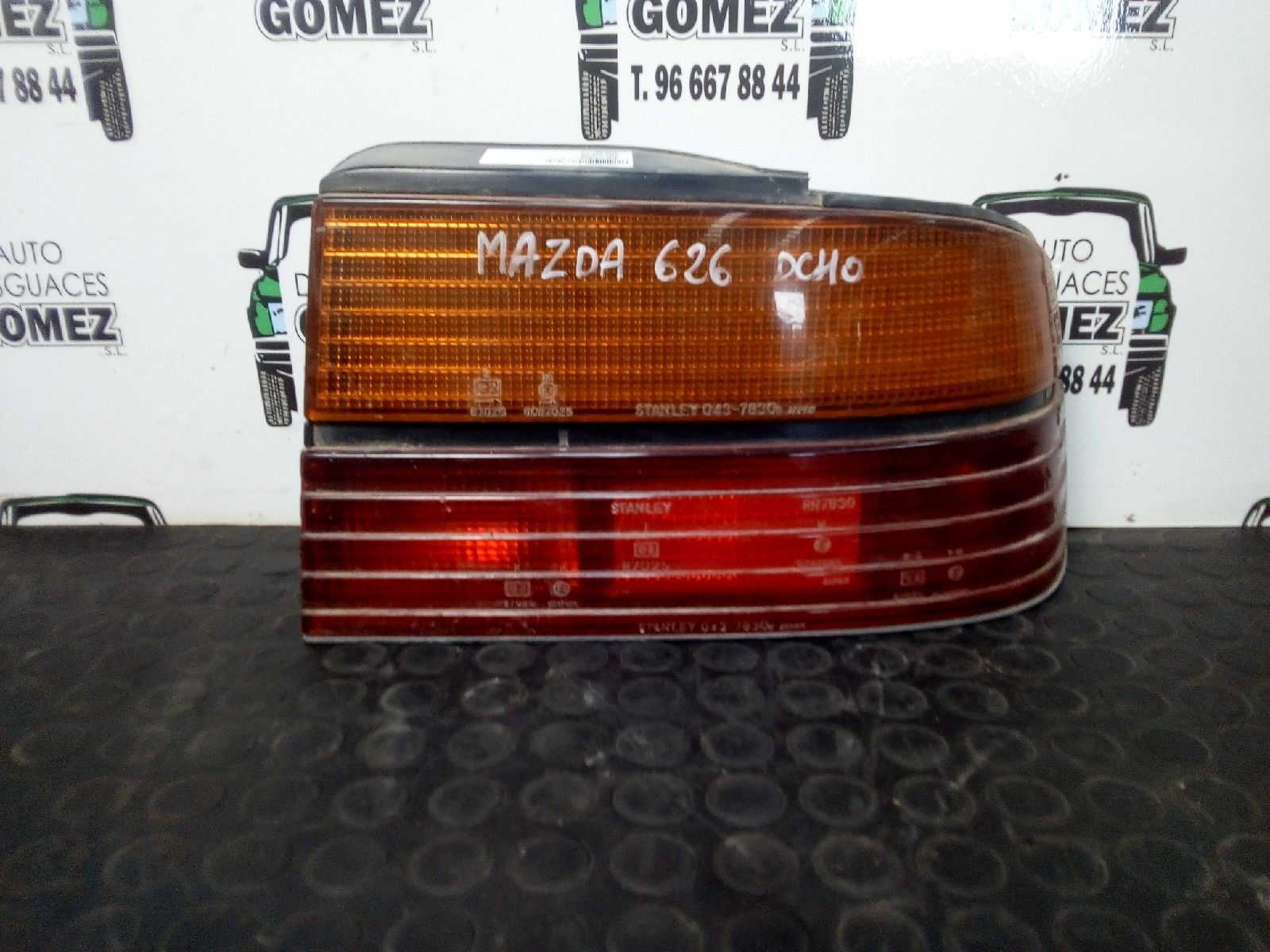 MAZDA 626 GD (1987-1996) Feu arrière droit 0437829 21976785