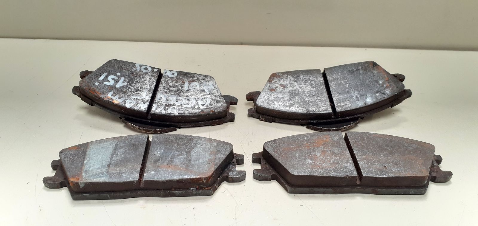 HYUNDAI Accent LC (1999-2013)  Brake pads front 25229660