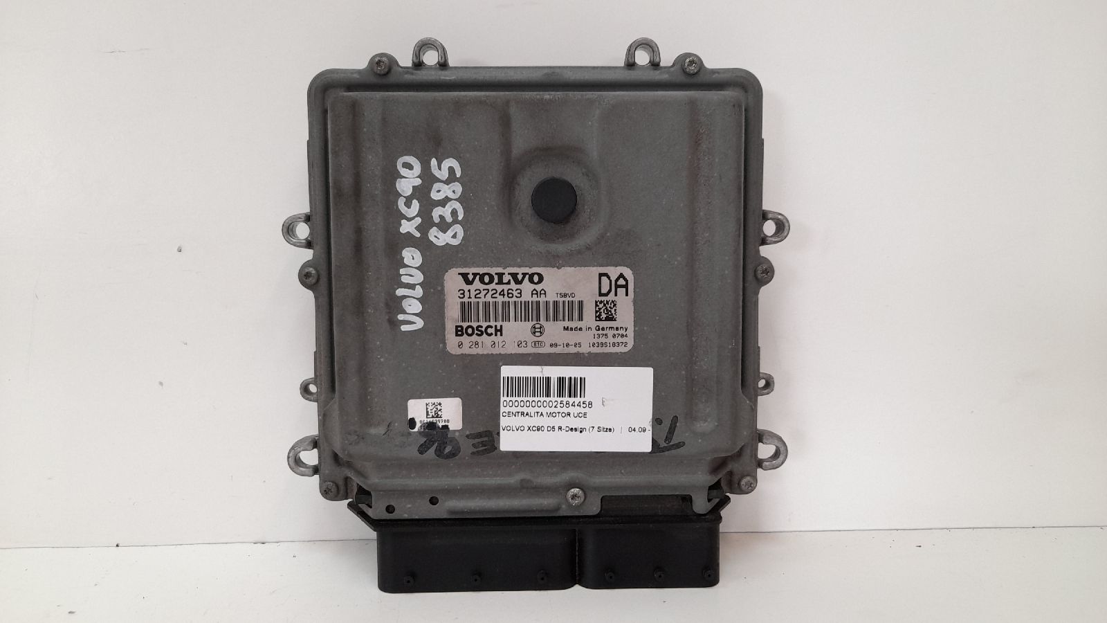 VOLVO XC90 1 generation (2002-2014) Motorkontrollenhet ECU 31272463 22052826