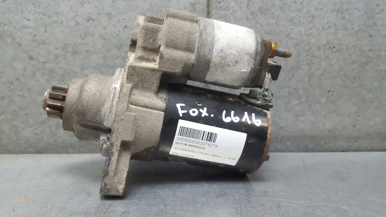 VOLKSWAGEN Fox 3 generation (2009-2020) Startmotor 0001120420 25261746