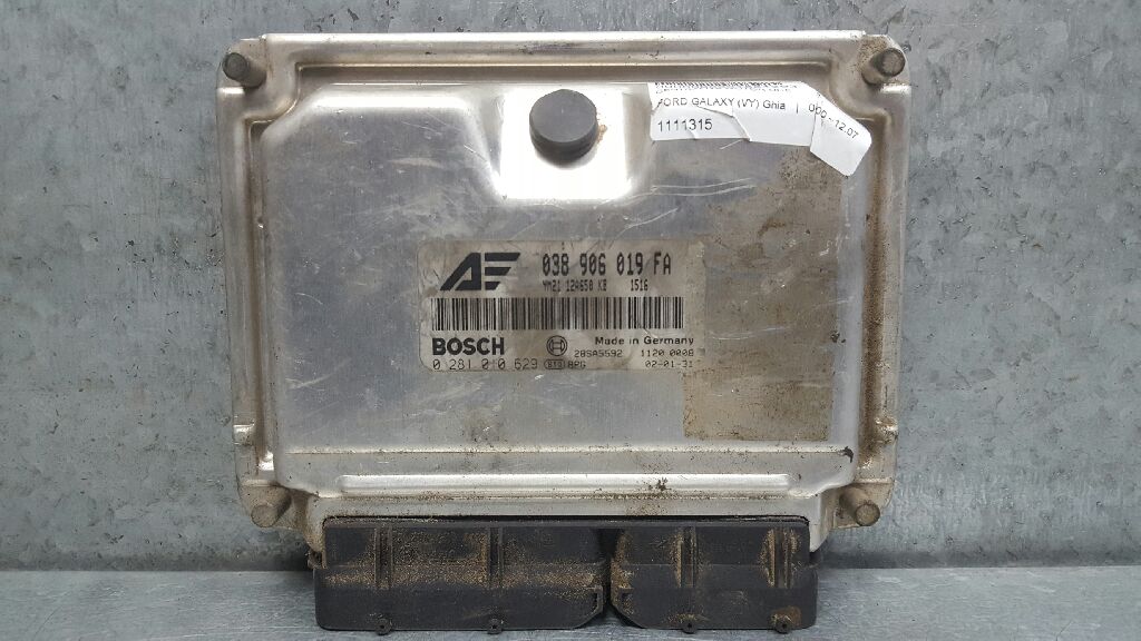 DAIHATSU Galaxy 1 generation (1995-2006) Engine Control Unit ECU 038906019FA 21999850