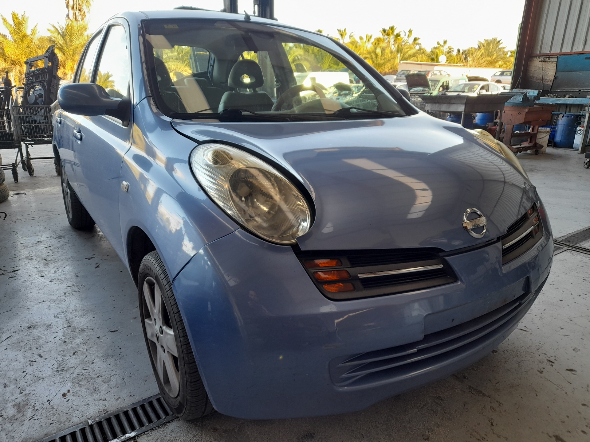 SEAT Micra K12 (2002-2010) Mâner exterior ușă dreapta față AZUL 22301782