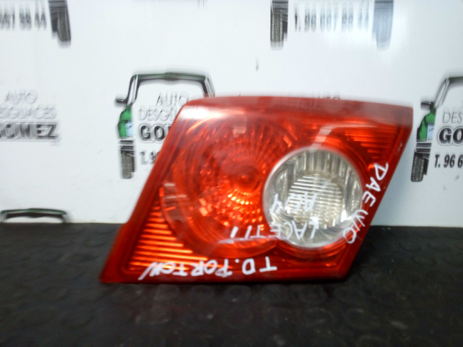 DAEWOO Lacetti 1 generation (2002-2020) Rear Right Taillight Lamp 96387725 25229981