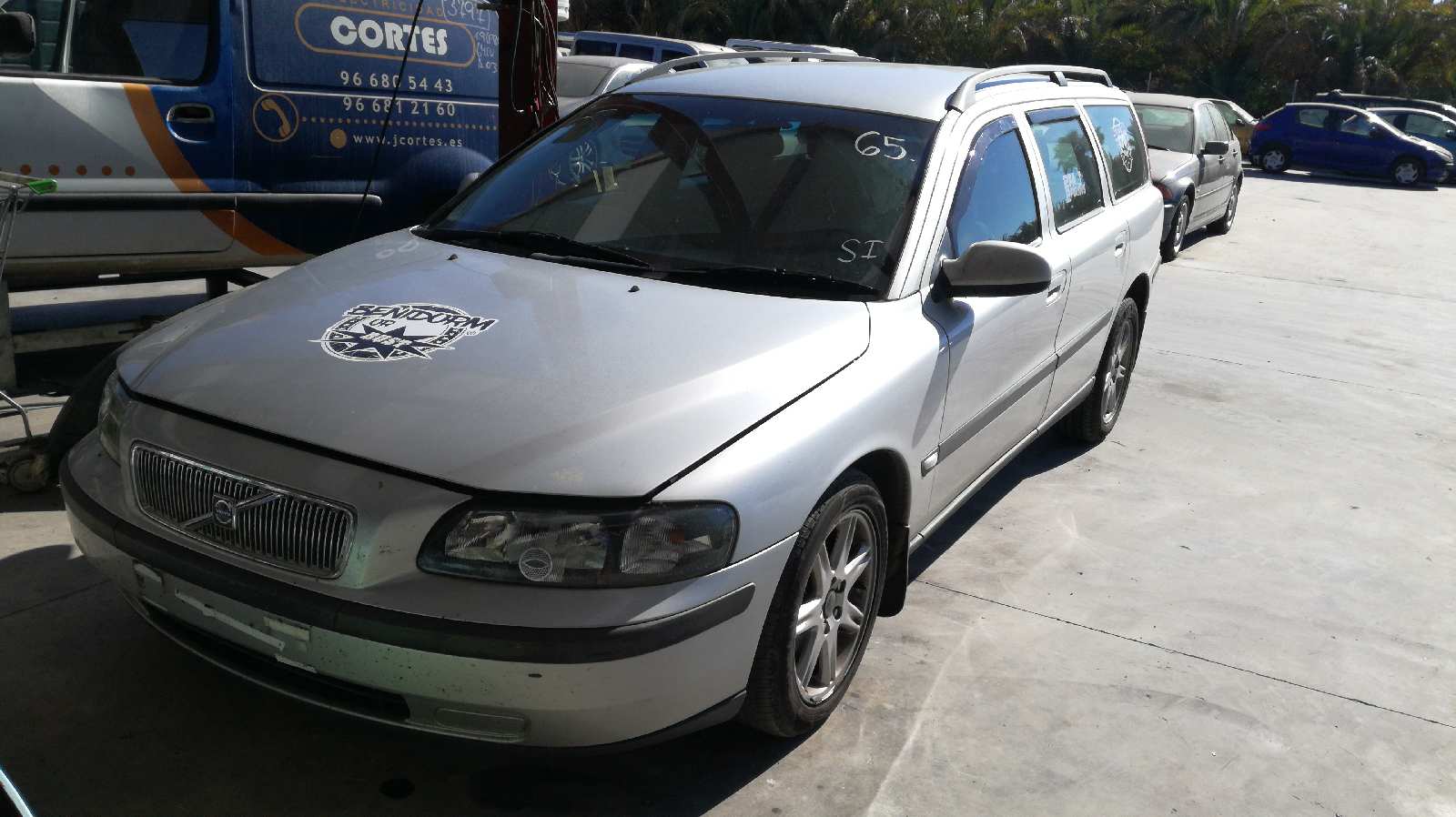 VOLVO V70 2 generation (2000-2008) Bakre höger dörrfönsterkontrollbrytare 9472275 21993941