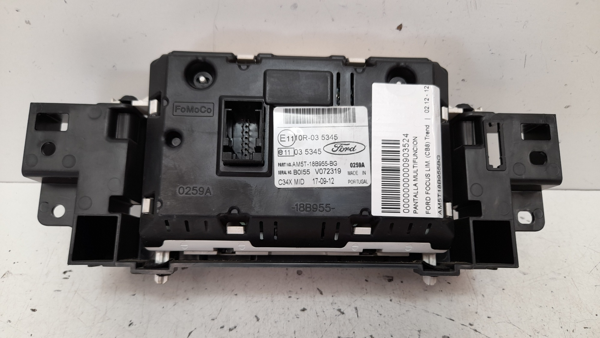 FORD Focus 3 generation (2011-2020) Alte piese interioare AM5T18B955BG 21980668