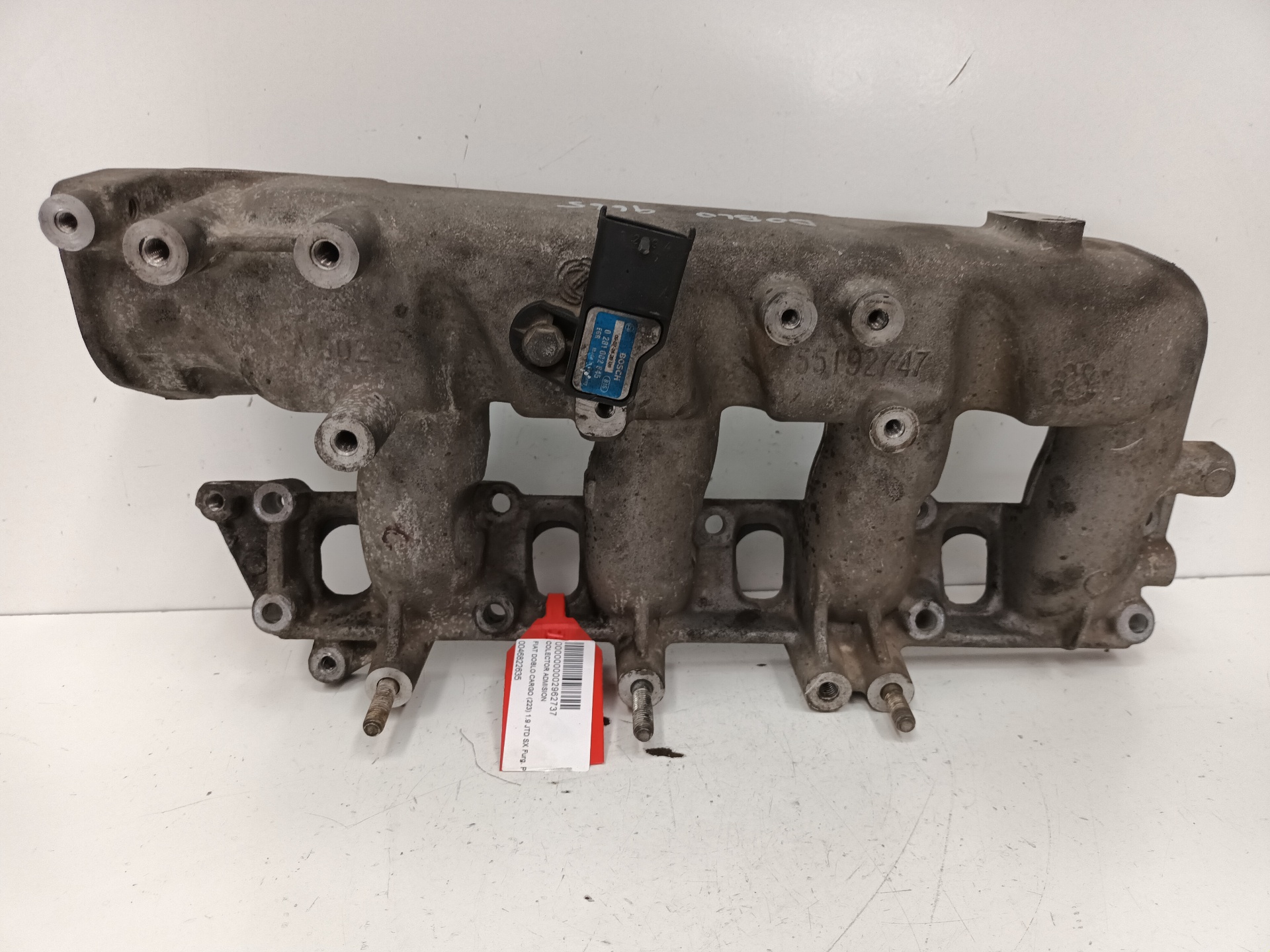 FIAT Doblo 1 generation (2001-2017) Intake Manifold 55192747 23422684