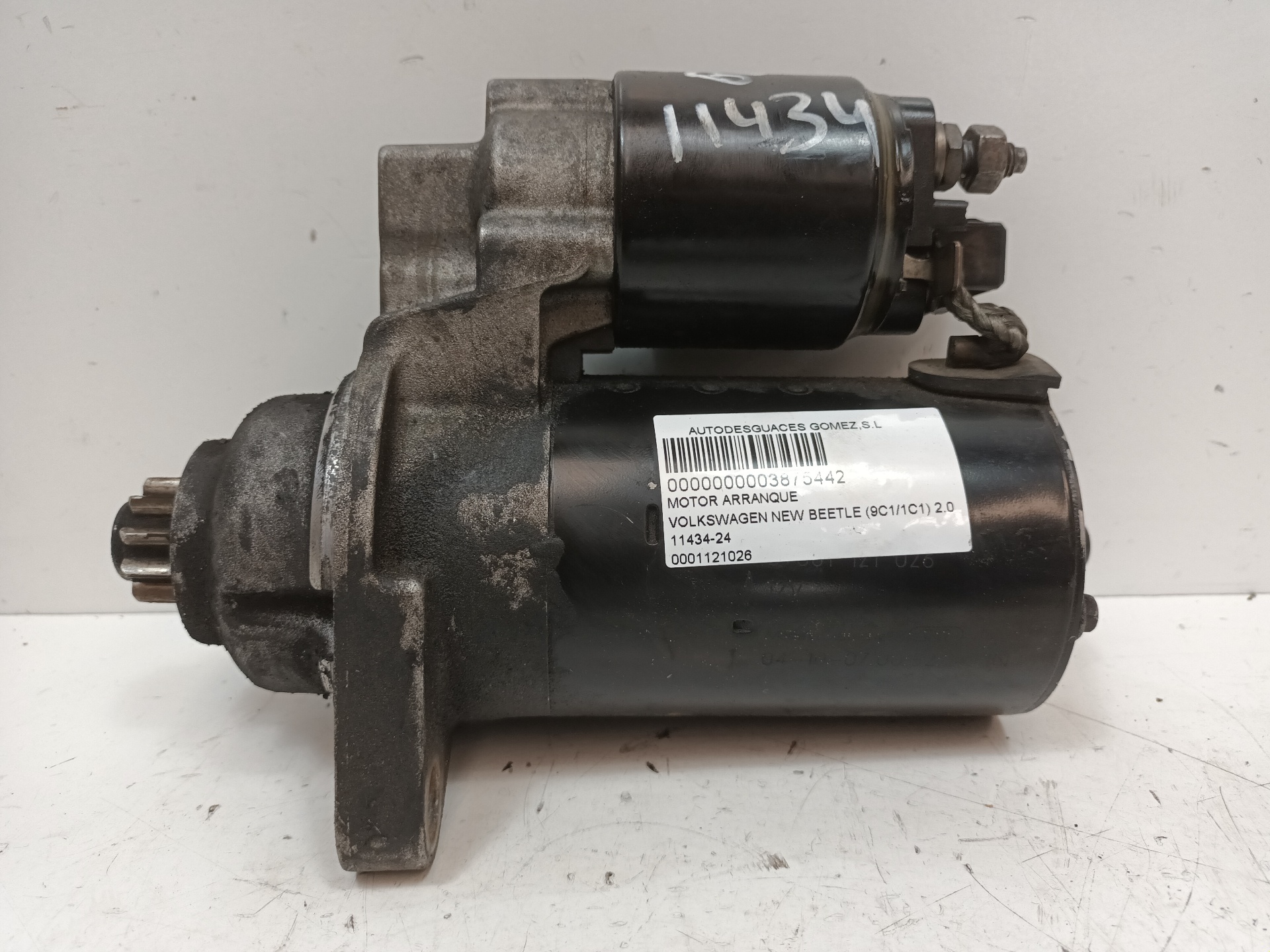 FORD Beetle 2 generation (1998-2012) Starter Motor 0001121026 24290760