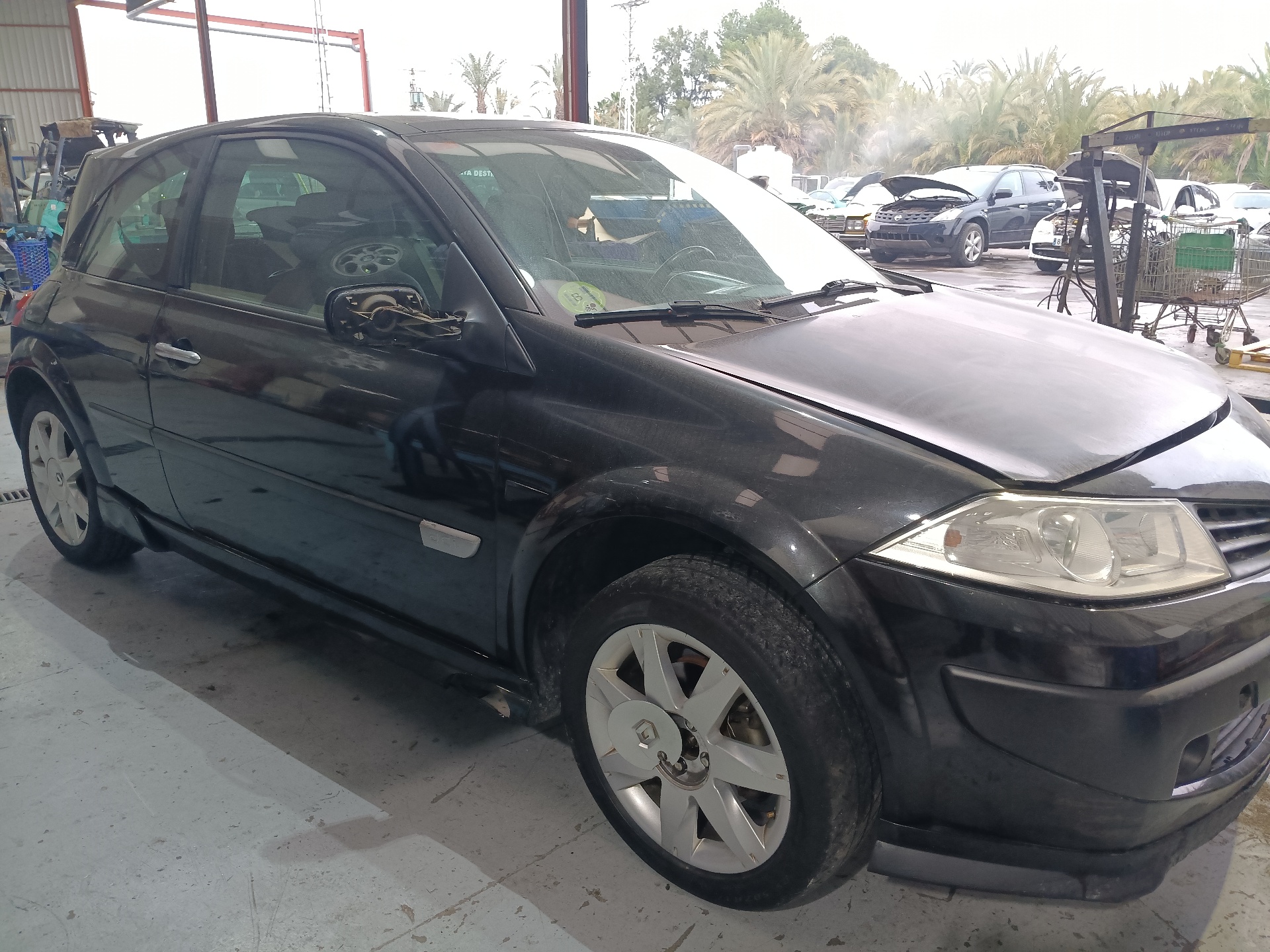 RENAULT Megane 2 generation (2002-2012) Диффузор заднего бампера 7711419516 24549800