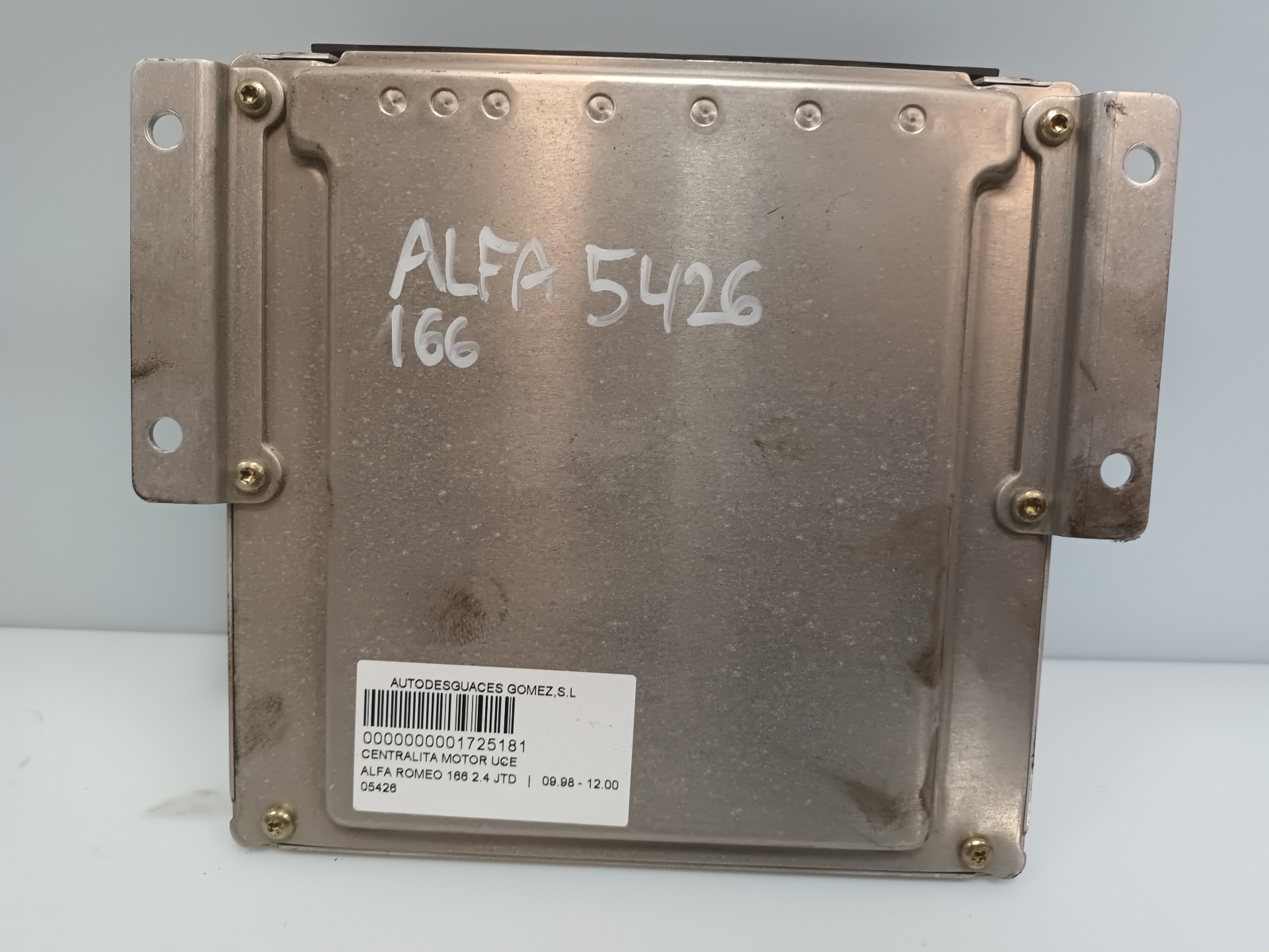ALFA ROMEO 166 936 (1998-2007) Calculateur d'unité de commande du moteur C415F936 25394307