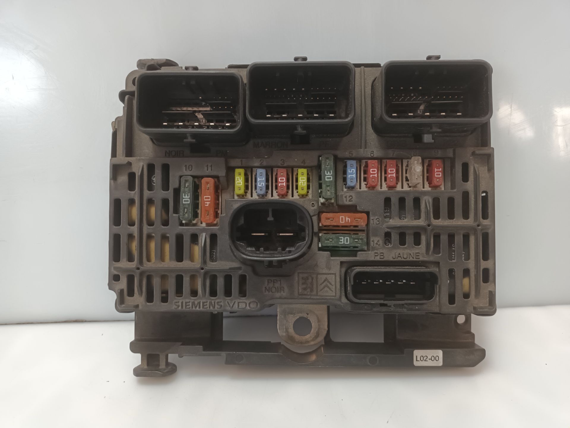 Scatola relè / fusibili 9656593880 de Peugeot 407 (6d_) 2004-2010 - pieza usada