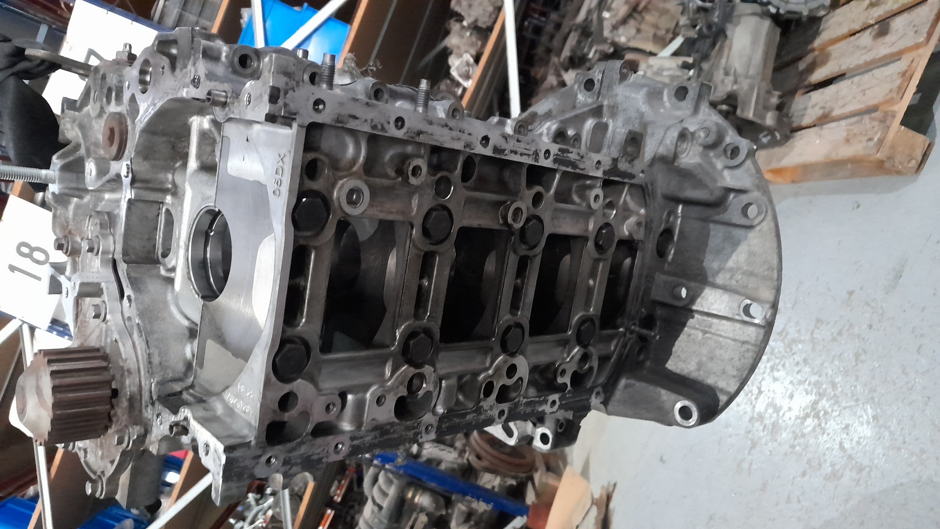 CITROËN C4 Picasso 1 generation (2006-2013) Engine Block 9HZ 22035178