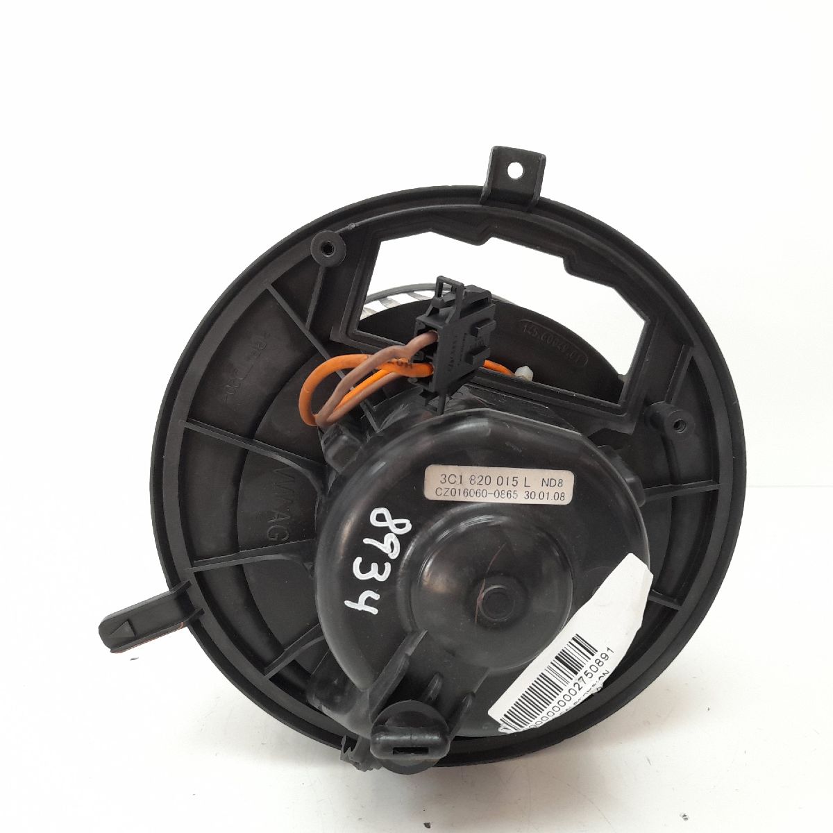 VOLKSWAGEN Golf Plus 2 generation (2009-2014) Motor încălzitor interior 3C1820015L 22033040