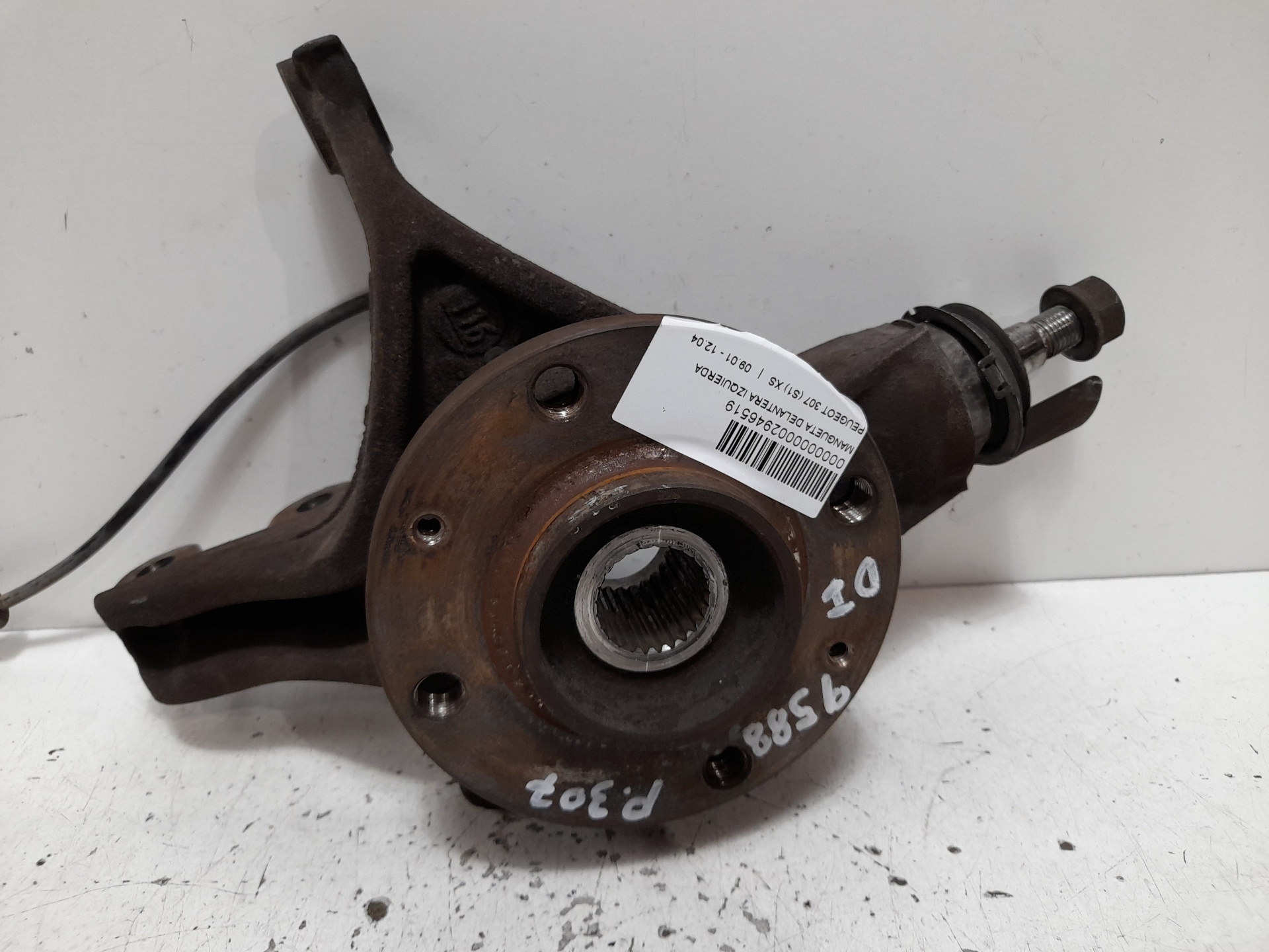 LADA 307 1 generation (2001-2008) Moyeu de roue avant gauche 22063836