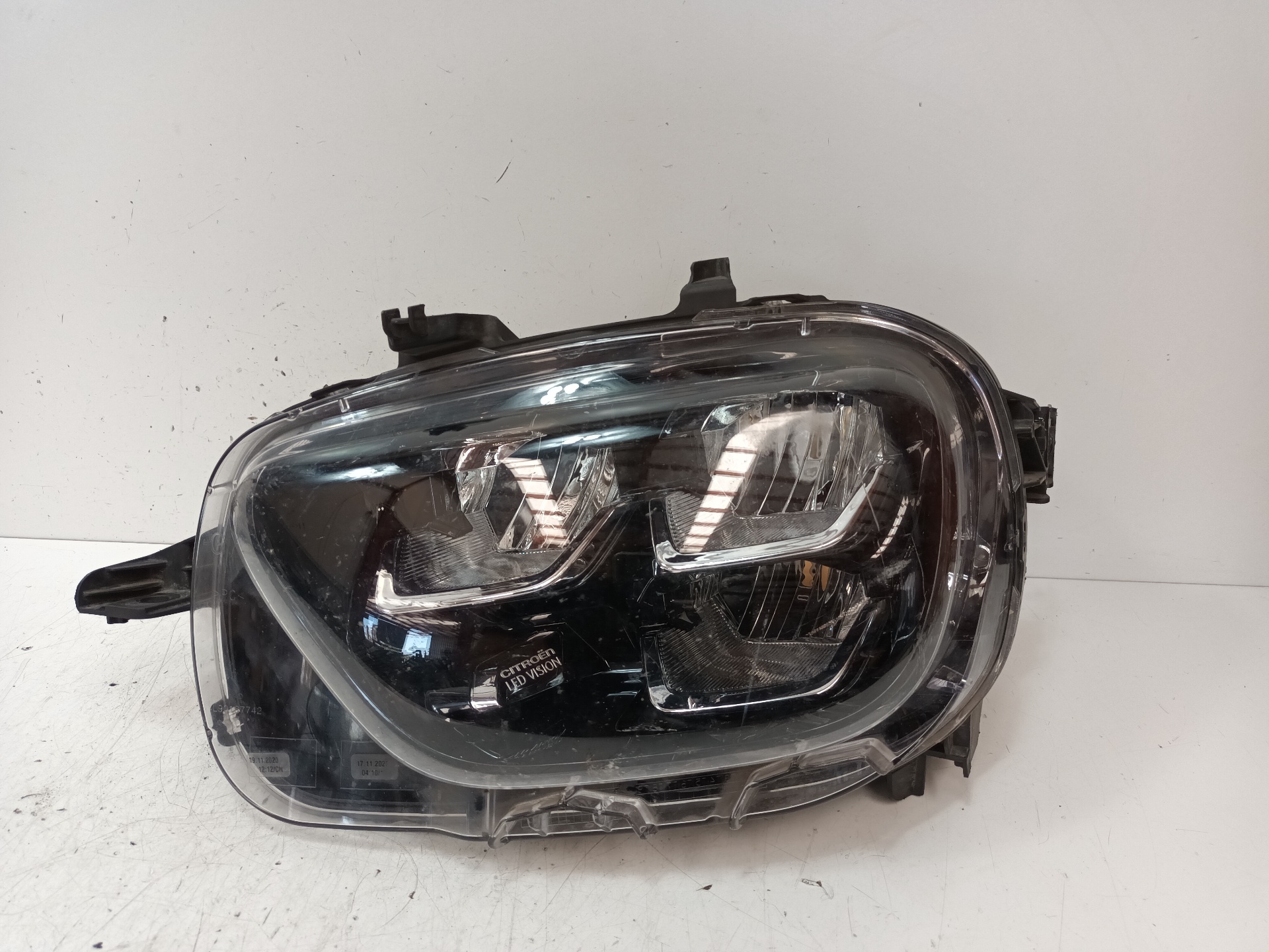 CITROËN C3 1 generation (2002-2010) Front venstre frontlykt 9836267180 25390169