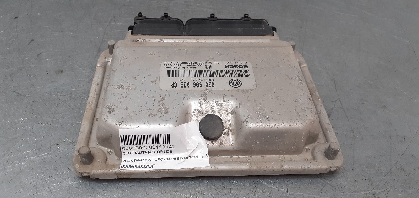 VOLKSWAGEN Lupo 6X (1998-2005) Motorkontrolenhed ECU 030906032CP 25275022