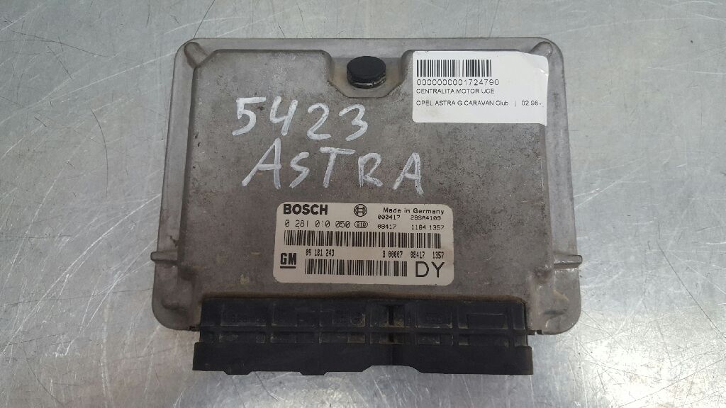 OPEL Astra H (2004-2014) Engine Control Unit ECU 09181243 24063309