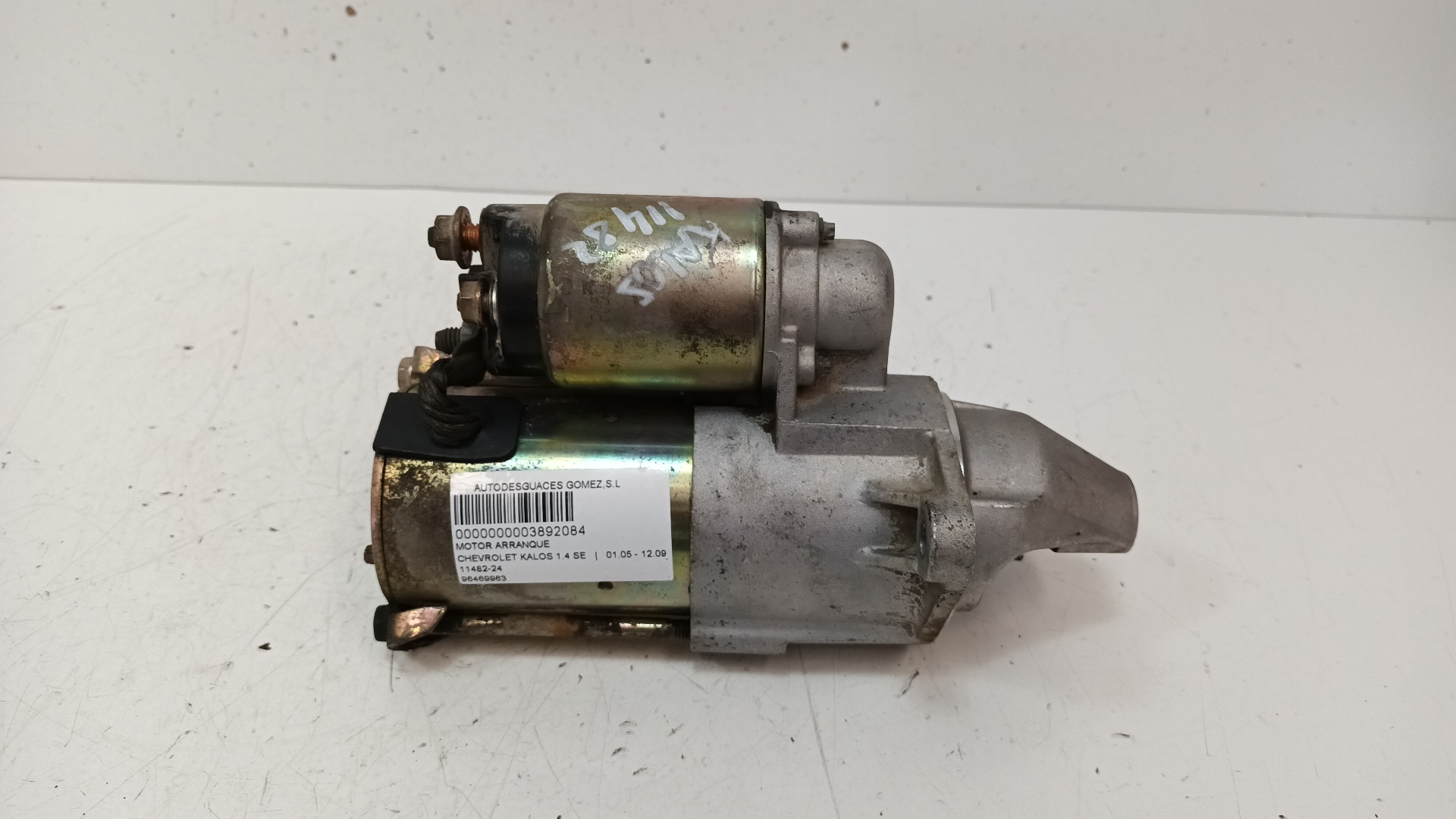 CHEVROLET Kalos 1 generation (2002-2020) Starter Motor 96469963 24538143