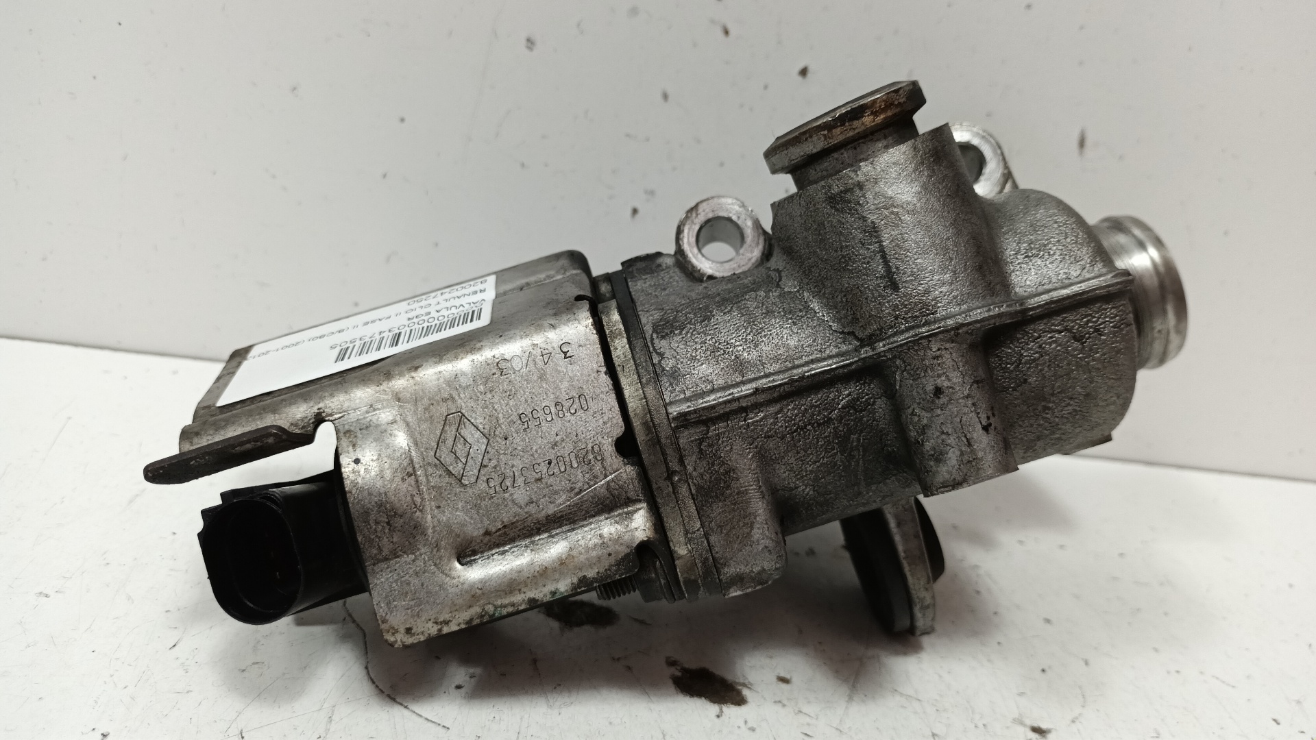 RENAULT Clio 2 generation (1998-2013) EGR vārsts 8200247250 22330234