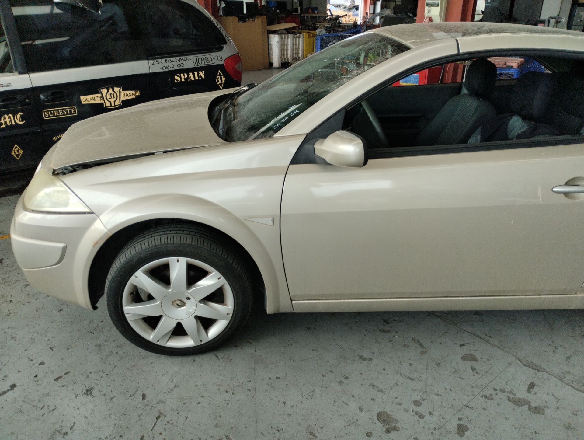 RENAULT Megane 2 generation (2002-2012) Csomagtérfedél 25400169