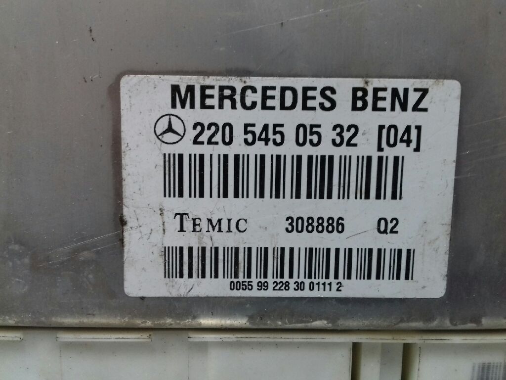 MERCEDES-BENZ S-Class W220 (1998-2005) Suspension control unit 2205450532 21981739