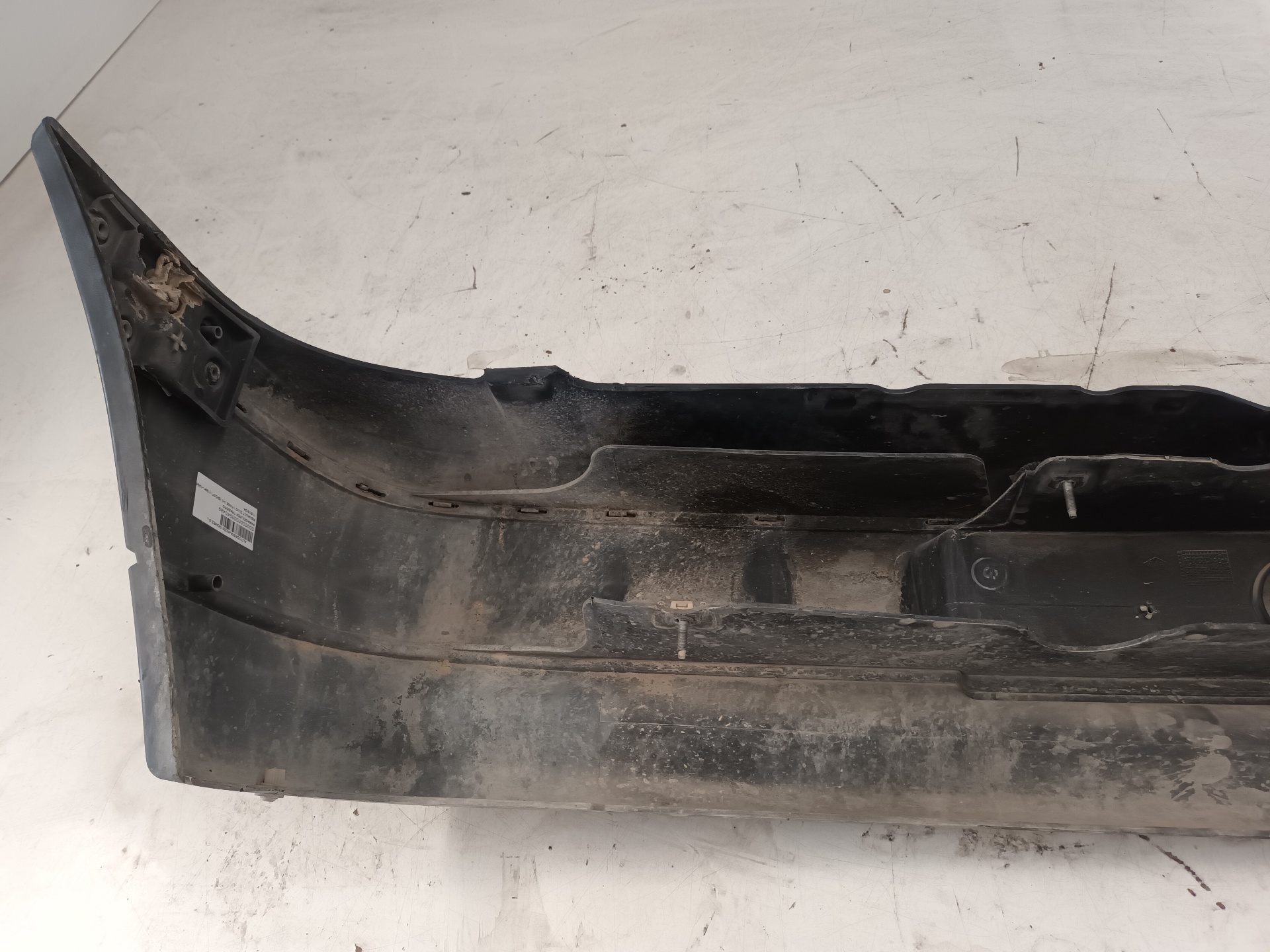 RENAULT Clio 1 generation (1990-1998) Bara de protecție spate NEGRO 24985668