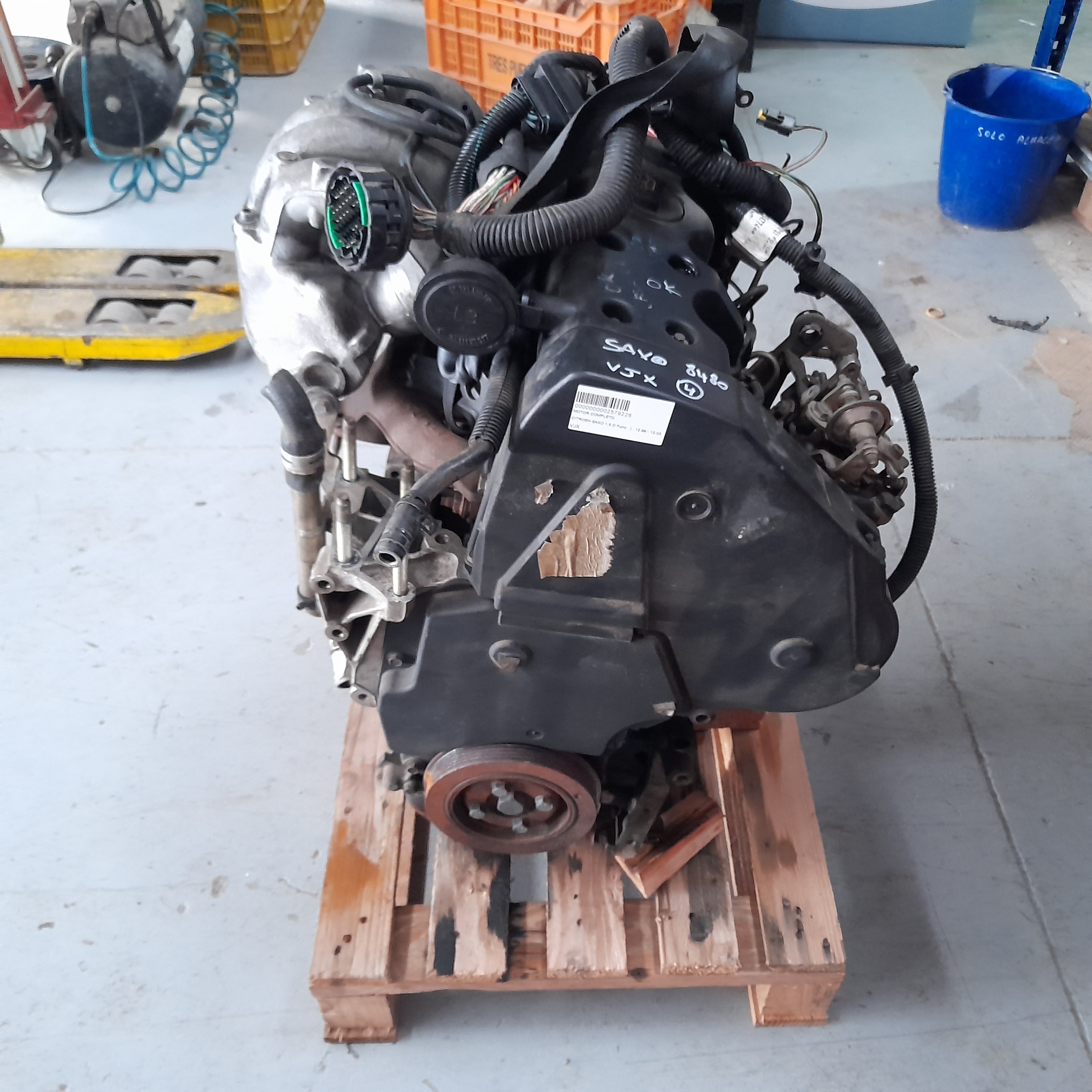 FORD Saxo 2 generation (1996-2004) Engine VJX 22008144