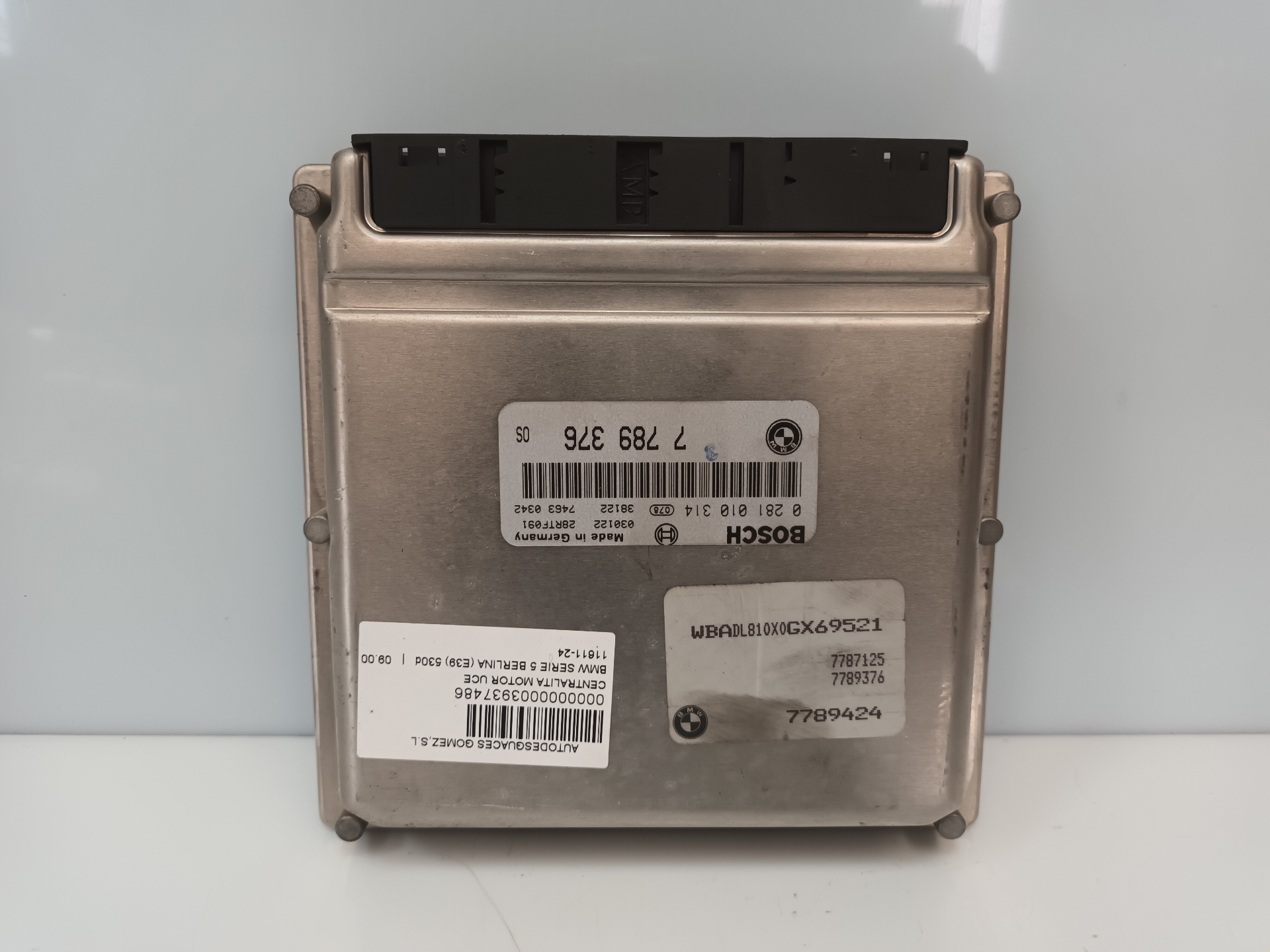 PONTIAC 5 Series E39 (1995-2004) Moottorin ohjausyksikkö ECU 7789376 25096855