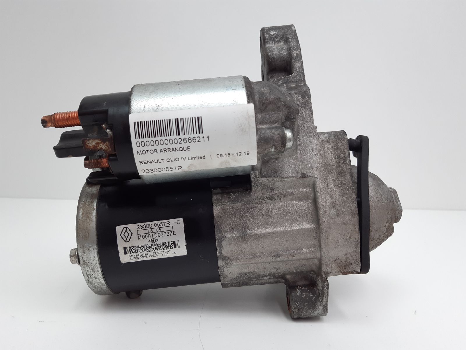 RENAULT Clio 3 generation (2005-2012) Startmotor 233000557R 22740341