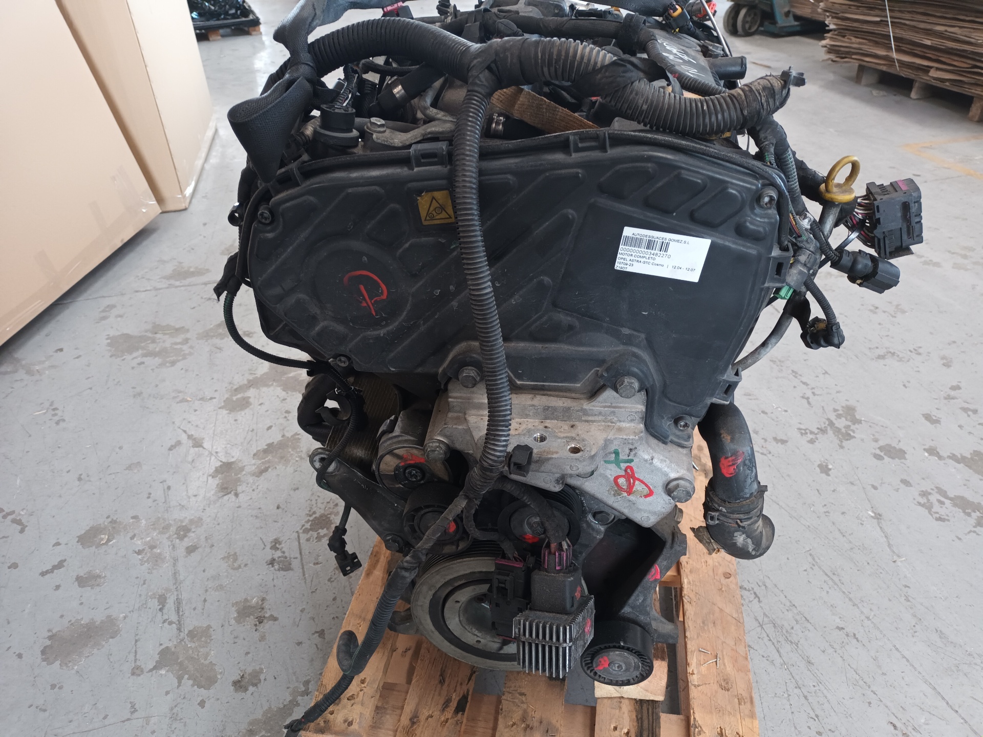 SUBARU Astra H (2004-2014) Engine Z19DT 23638830