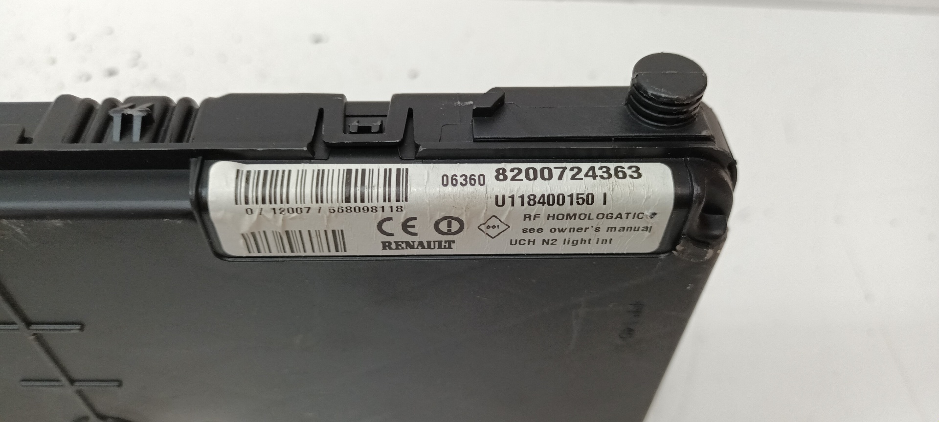 Módulo electronico K9K732 8200724363 de Renault Scénic ii (jm0/1_) 2003-2006 - pieza usada