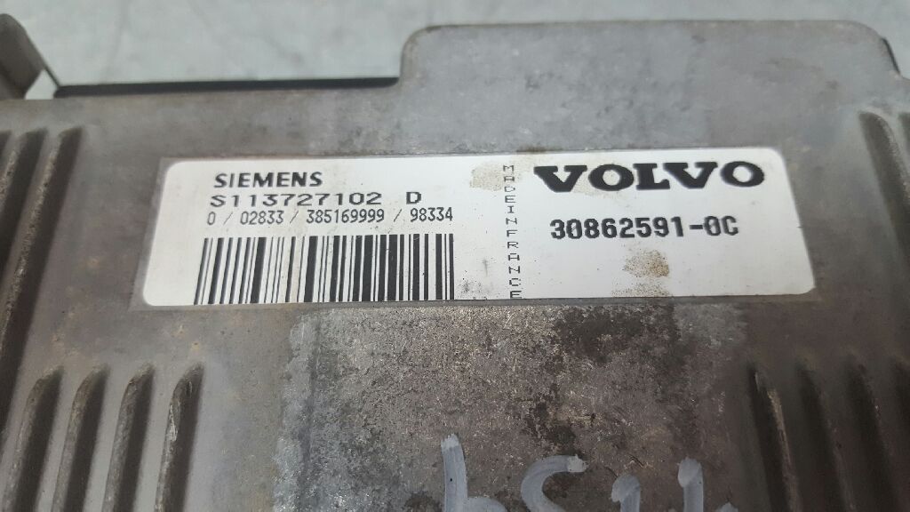 VOLVO S40 1 generation (1996-2004) Motorkontrollenhet ECU 308625910C 25247379