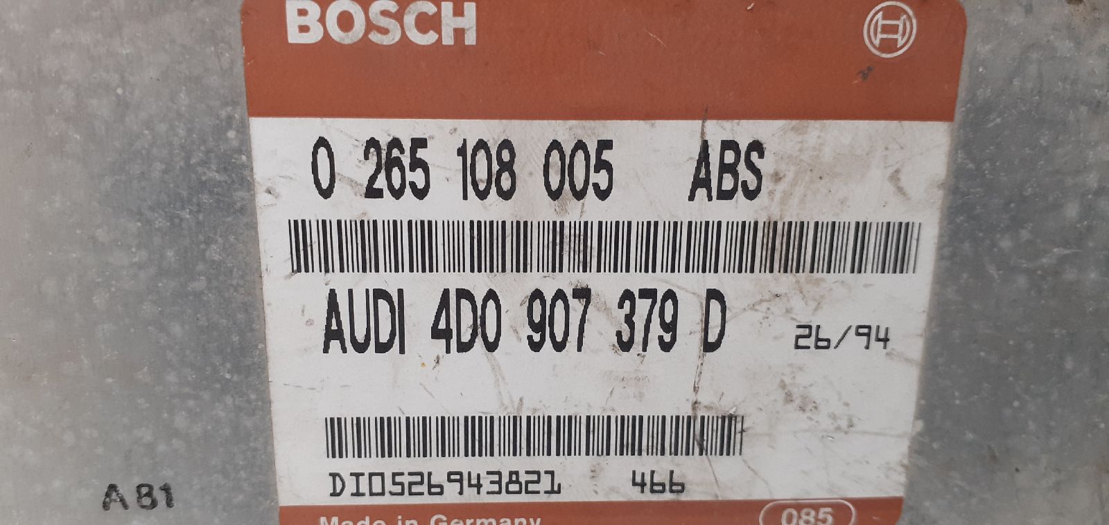 AUDI 100 4A/C4 (1990-1994) ABS Pump 4D0907379D 24081844