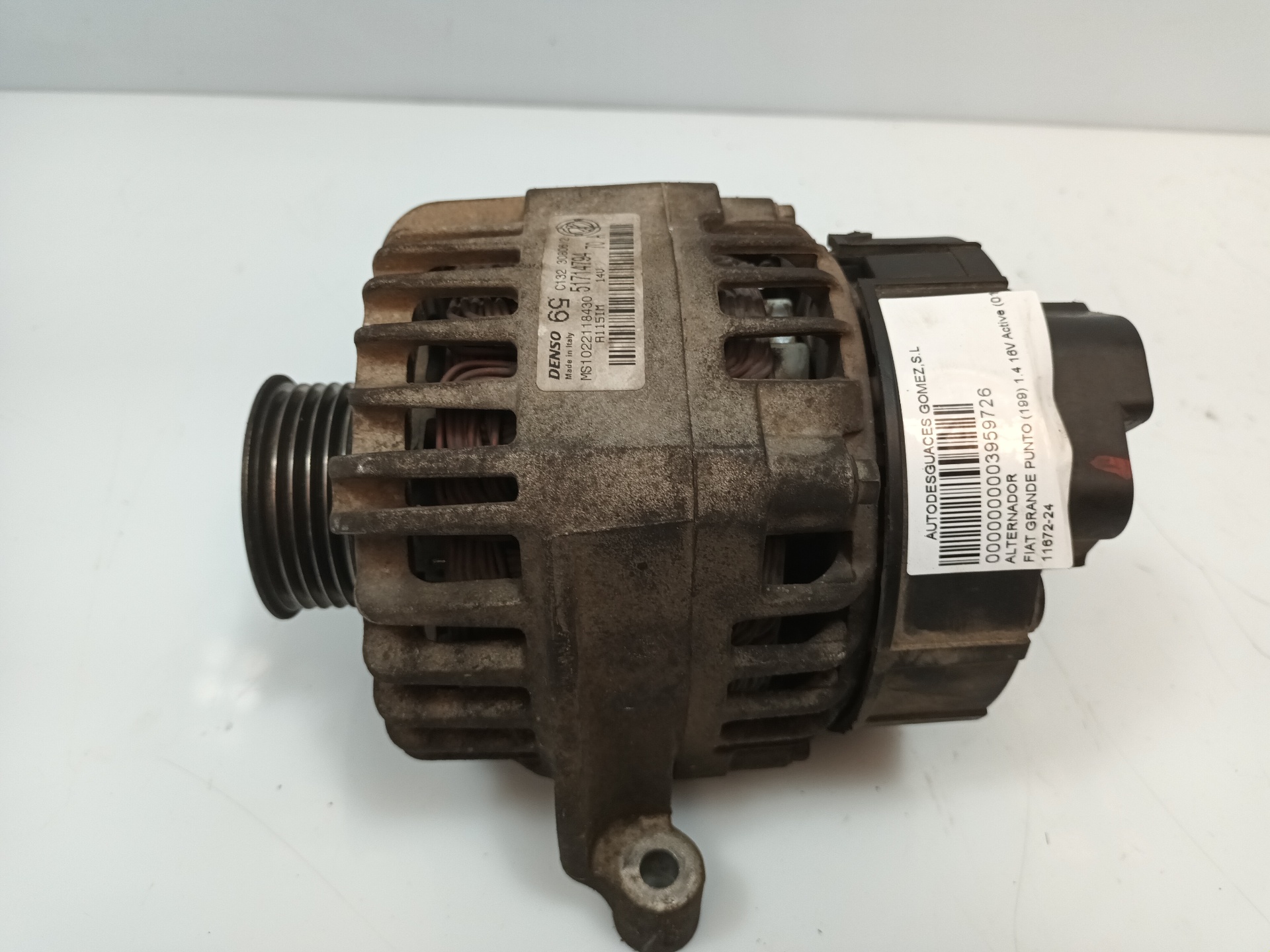 FIAT Grande Punto 1 generation (2006-2008) Alternator 51714794 25356614