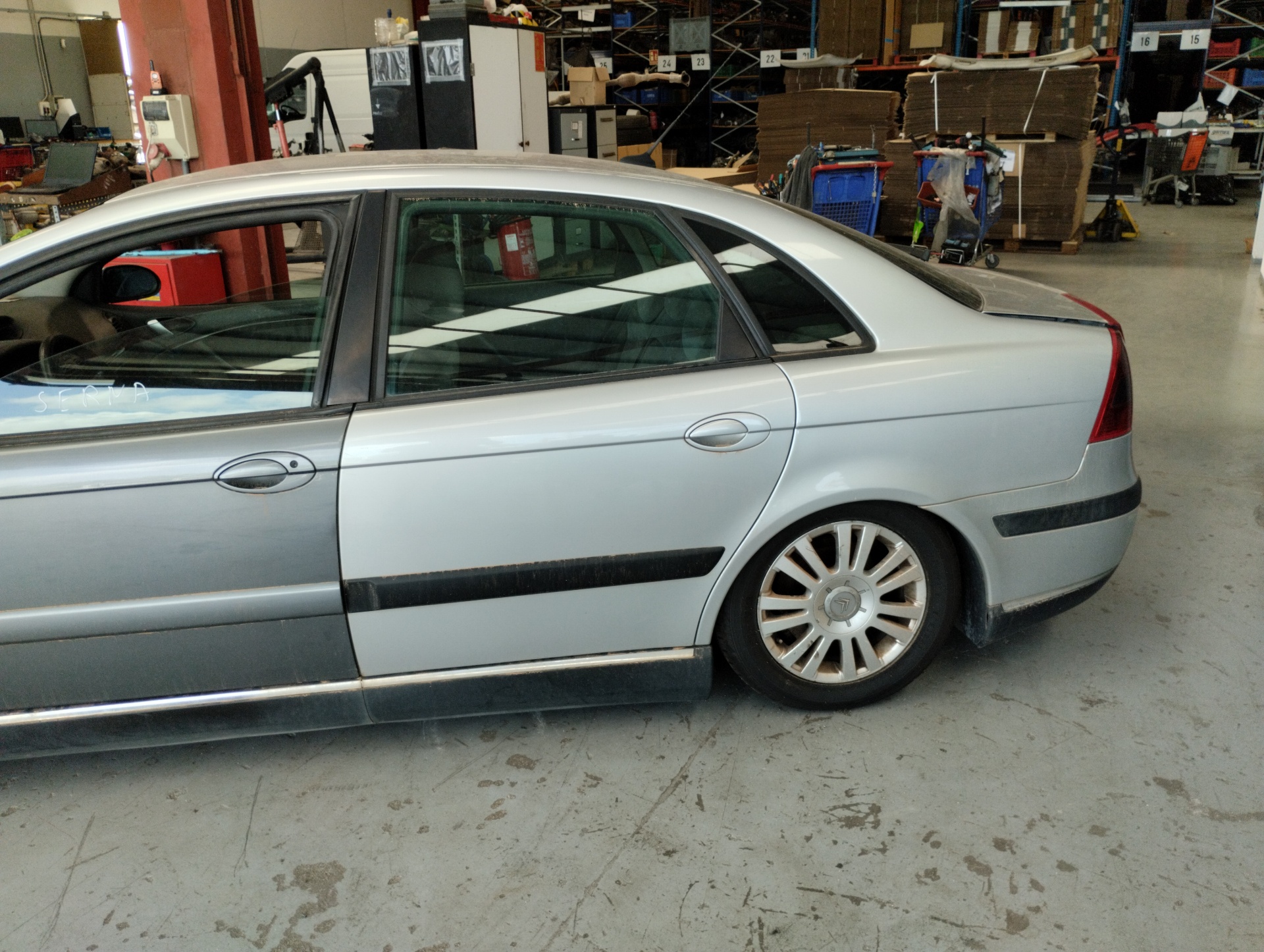 BMW C5 1 generation (2001-2008) Front Left Door Exterior Handle 9638398380 23080391