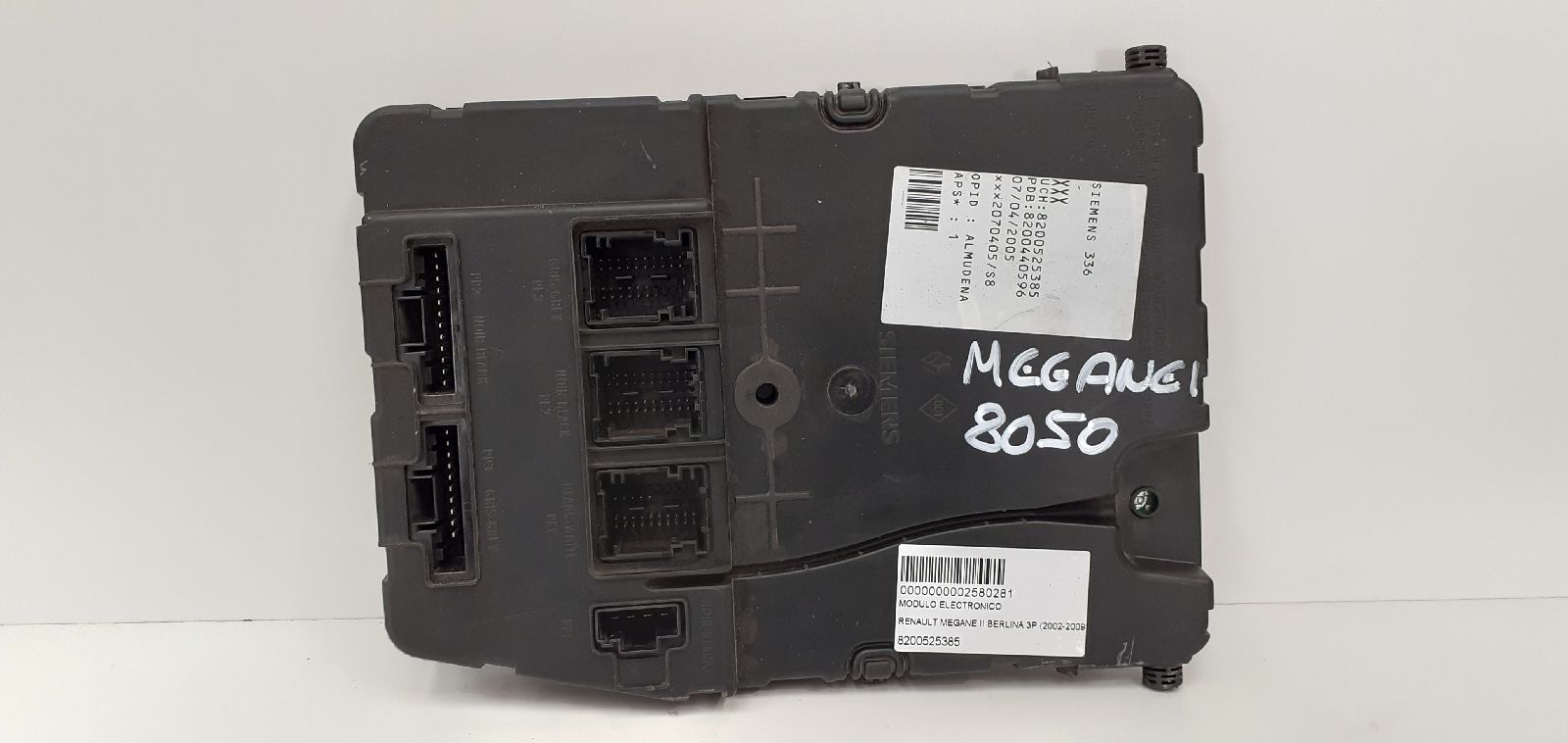 VAUXHALL Megane 2 generation (2002-2012) Other Control Units 8200525385 22008196