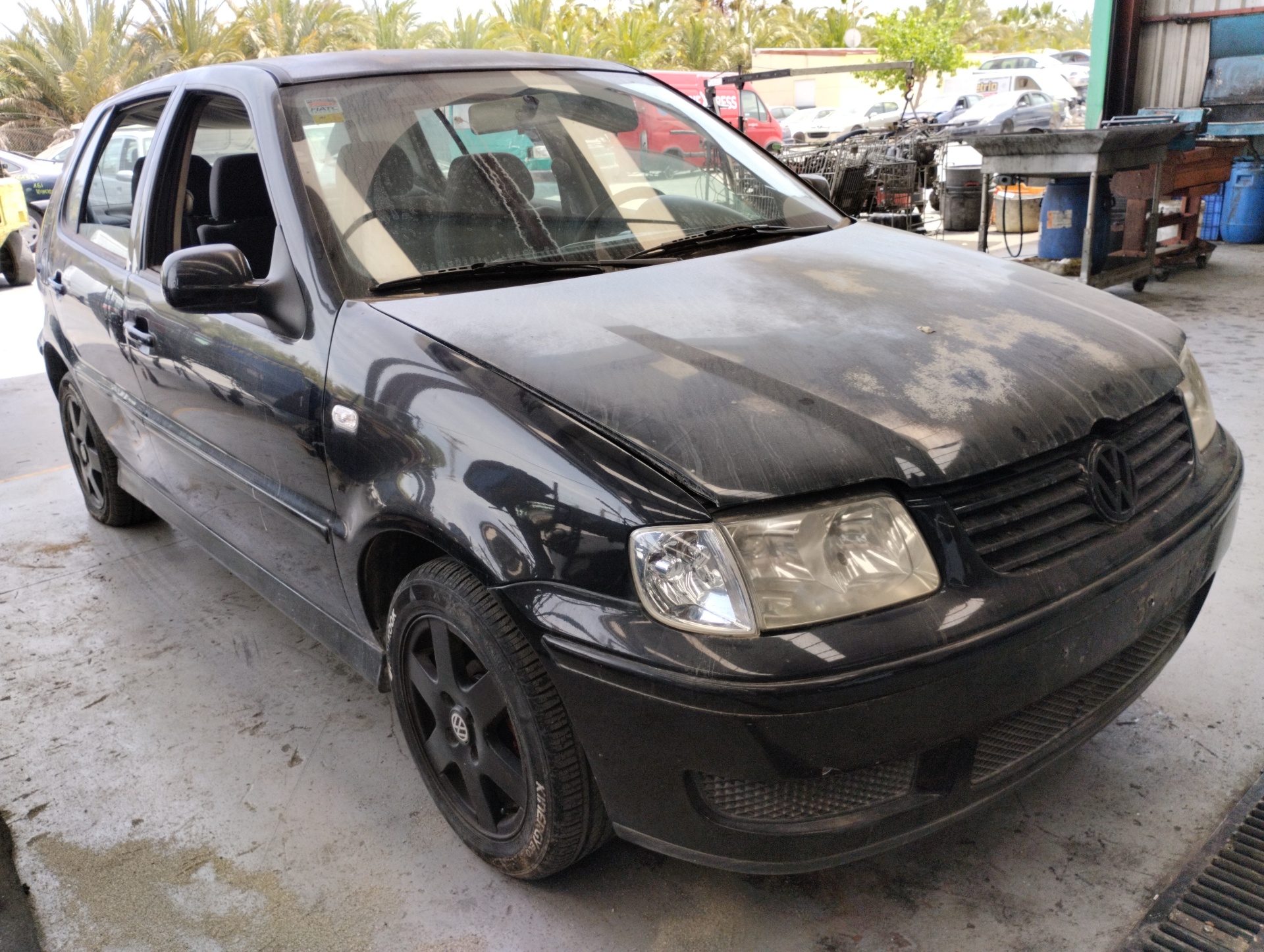 NISSAN Polo 3 generation (1994-2002) Priekšējais labais spārns NEGRO 25276211