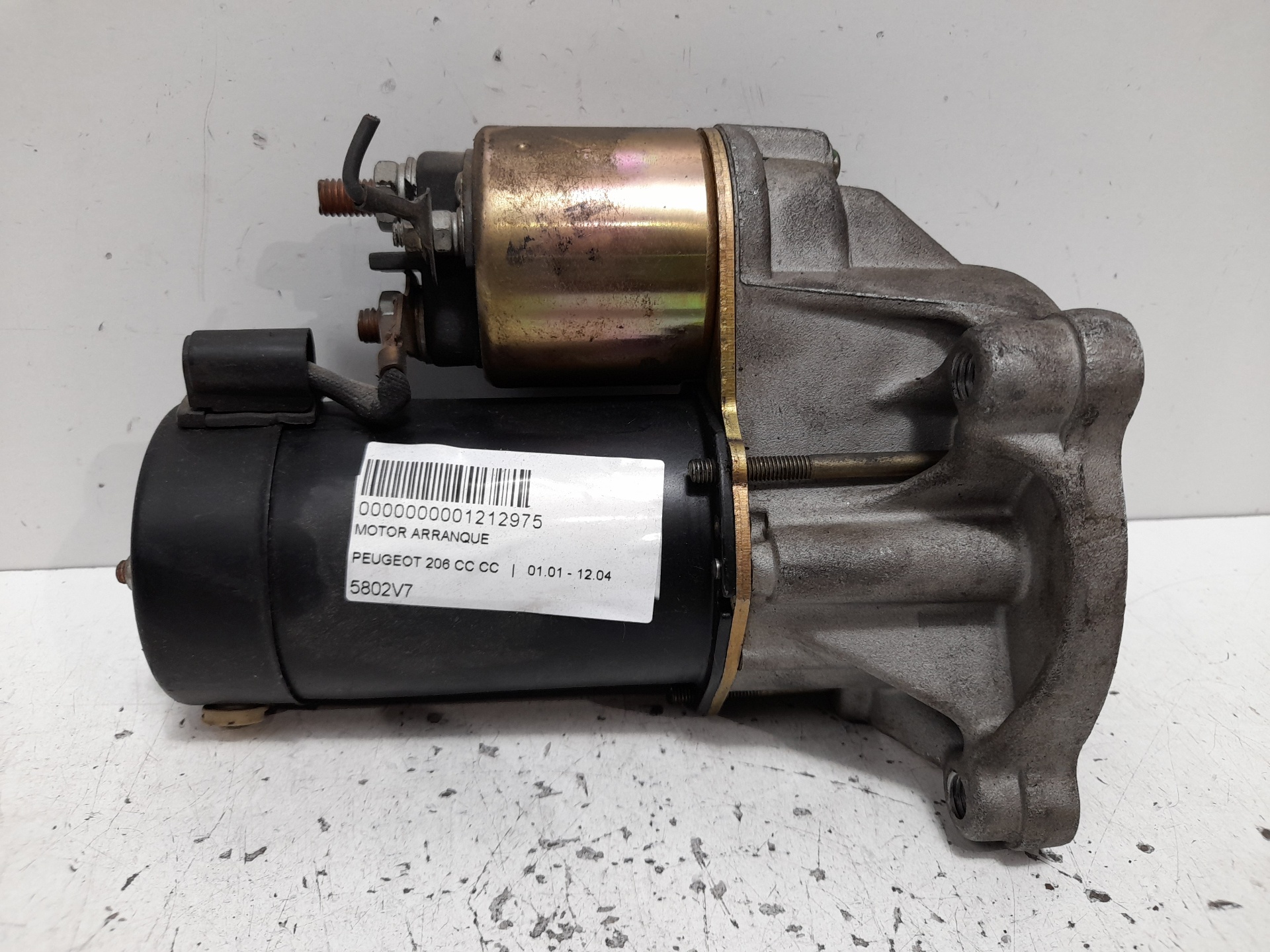 MITSUBISHI 206 1 generation (1998-2009) Starter auto 5802V7 21990570