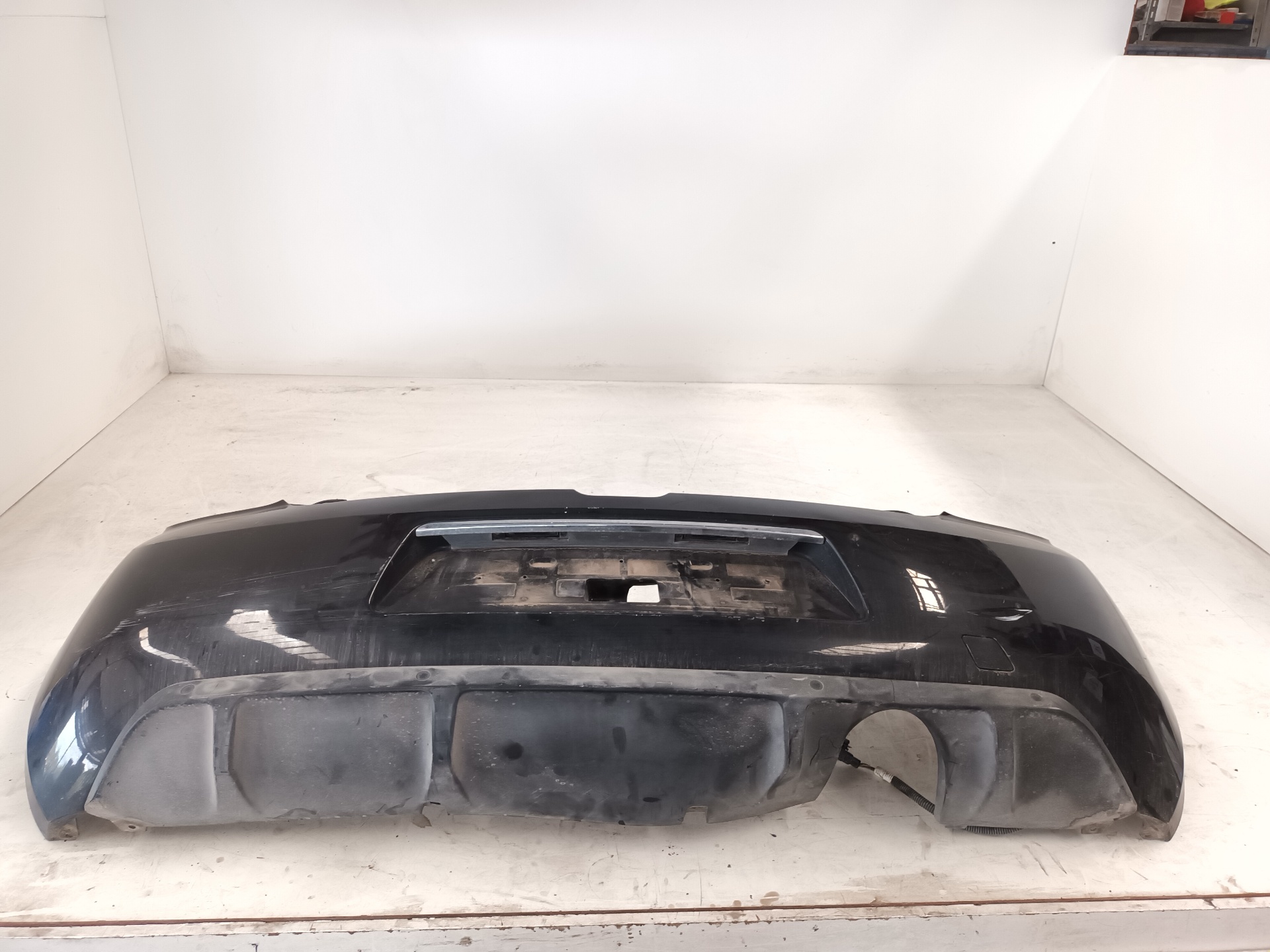 CITROËN C3 2 generation (2009-2016) Rear Bumper NEGRO 25096890